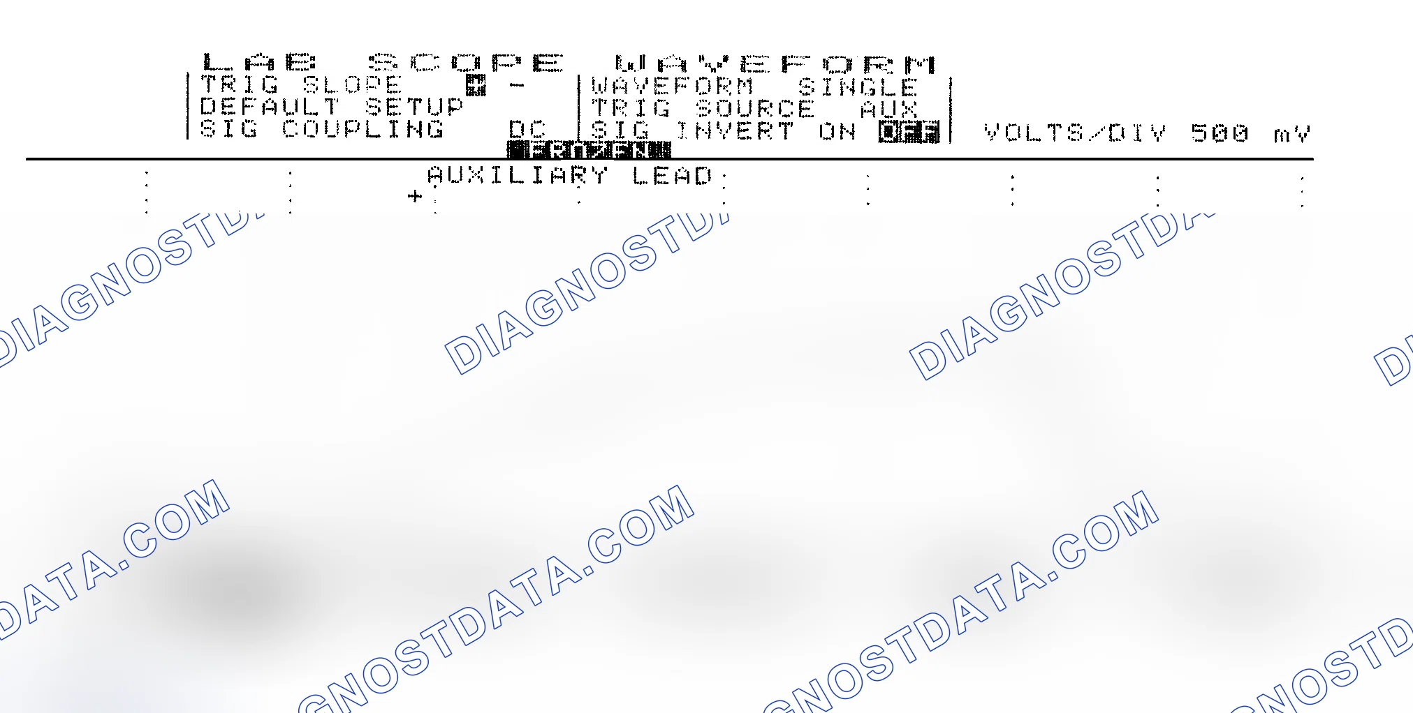 Scheme 14: Single Injector w/Excessive Current Flow - Current Pattern