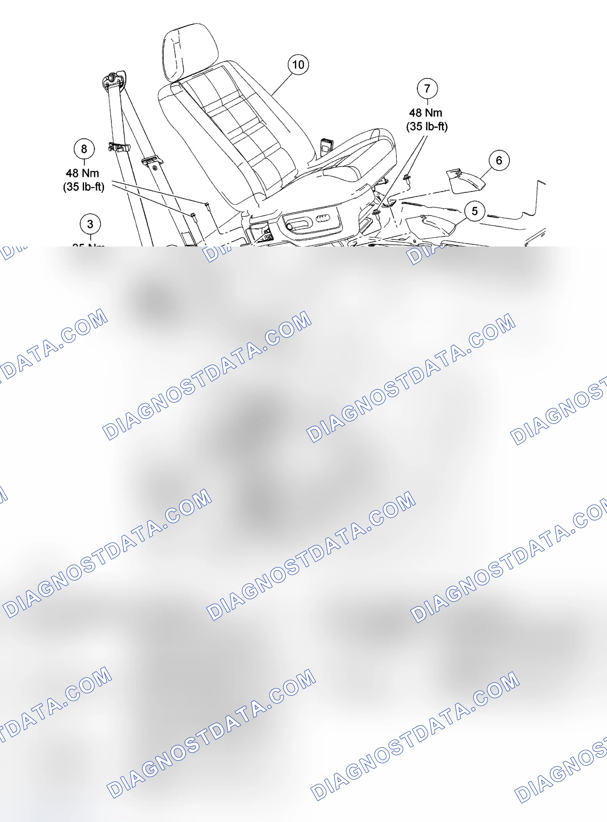 Scheme 113: Seat - Front