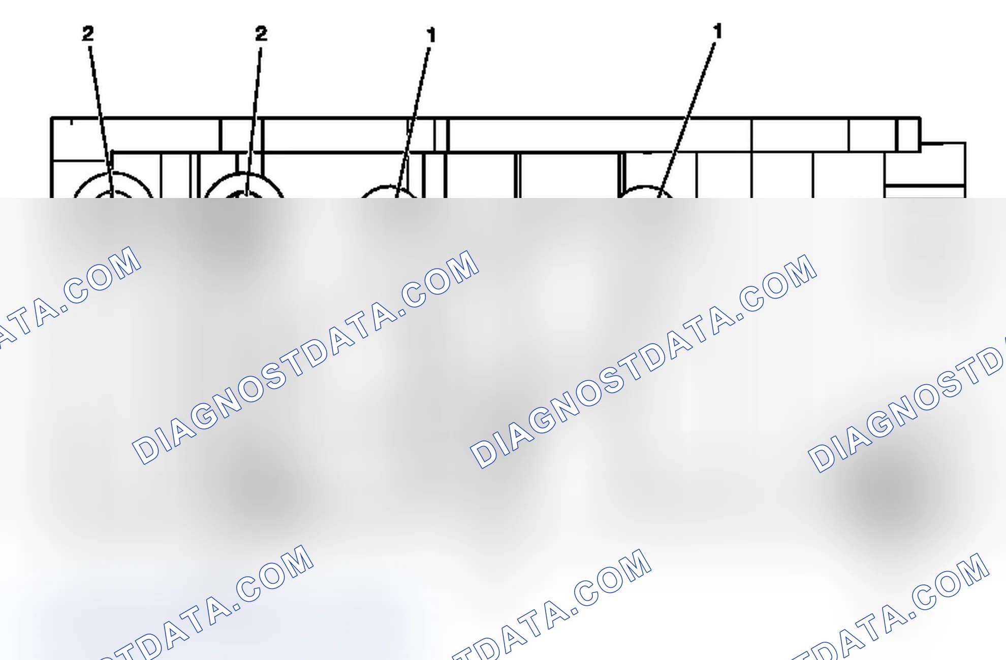 Scheme 86: Cylinder Head - Rear View