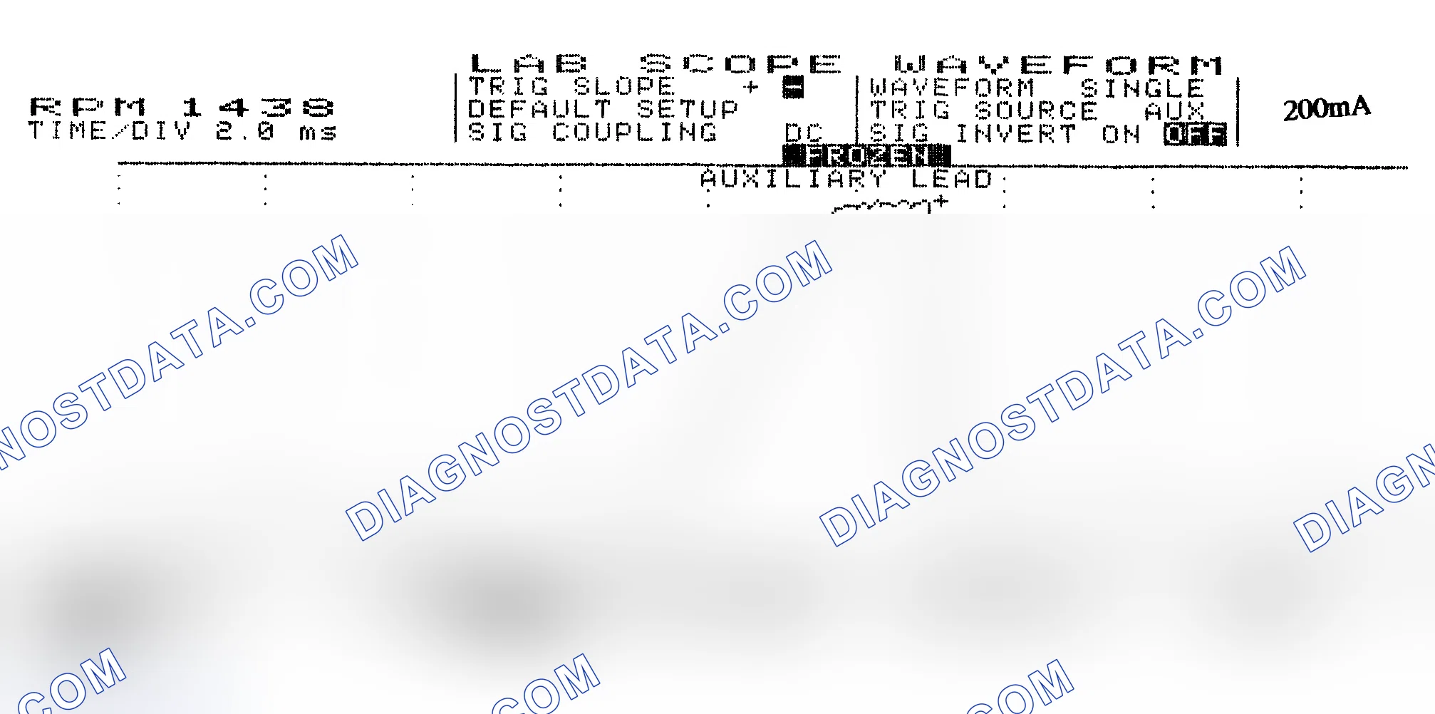Scheme 15: Single Injector w/Normal Current Flow - Current Pattern