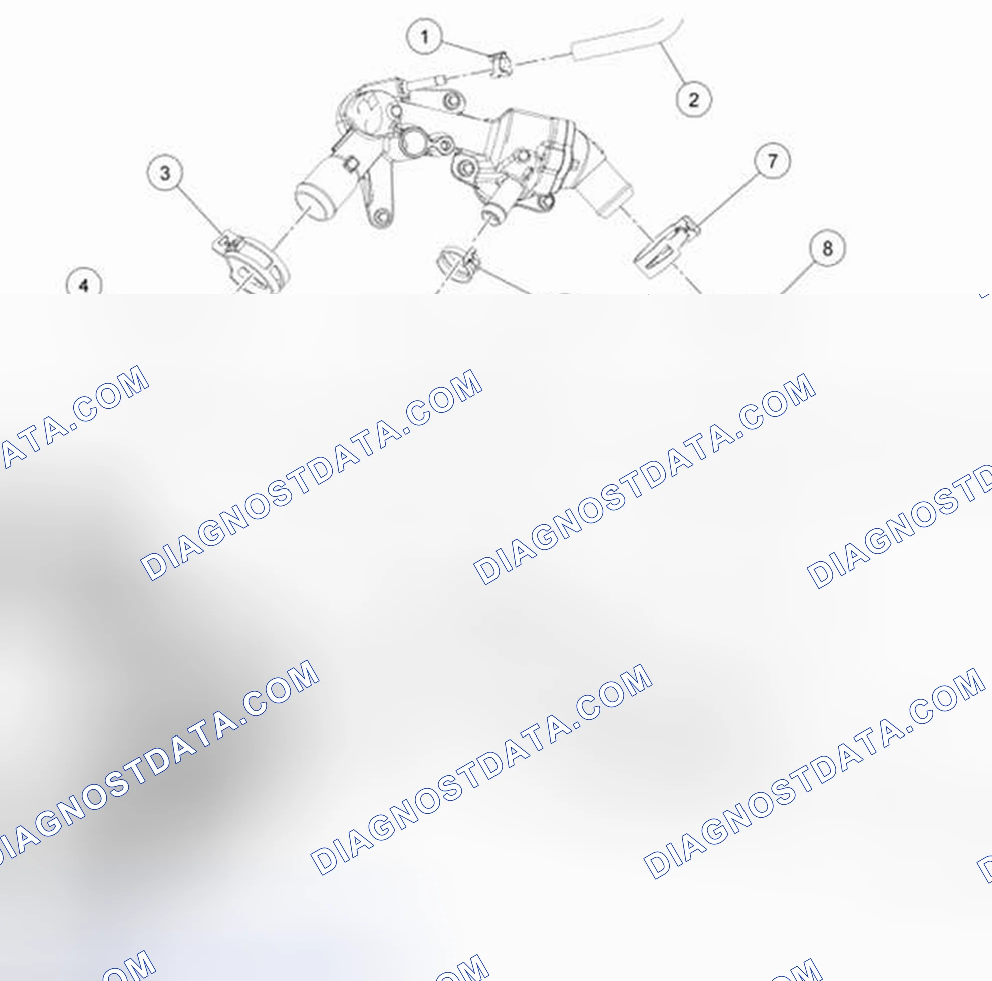 Scheme 4: Thermostat Housing - 3.7L