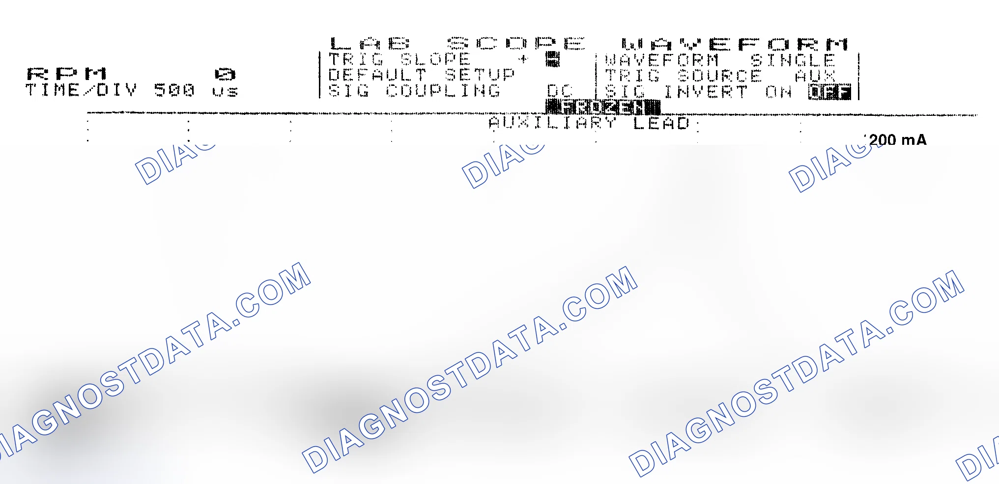 Scheme 17: Single Injector w/Normal Current Flow - Current Pattern