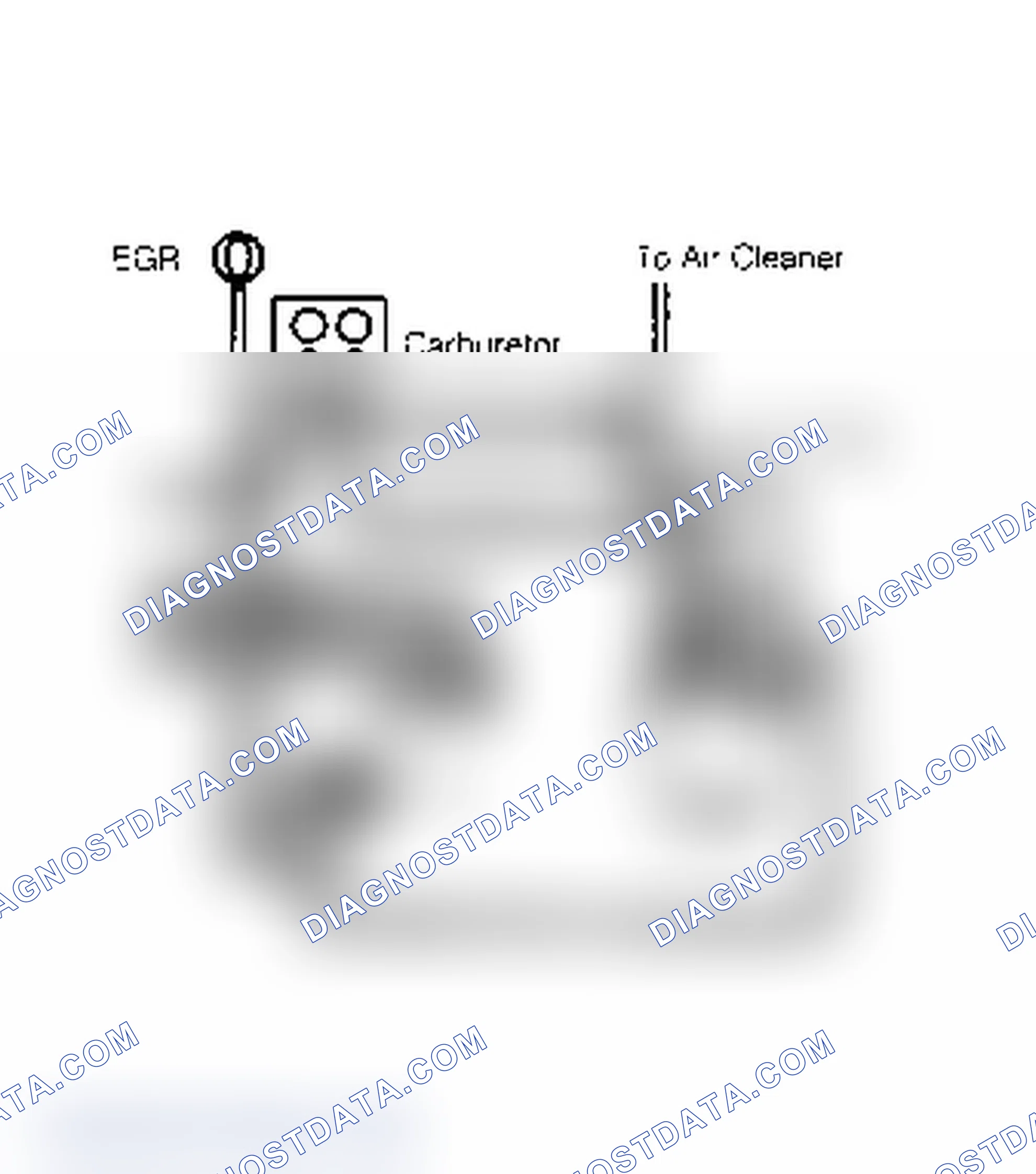 Scheme 35: Vacuum Hose Routing for Single-Canister Evaporative Control System Canister must be lowest point in system.