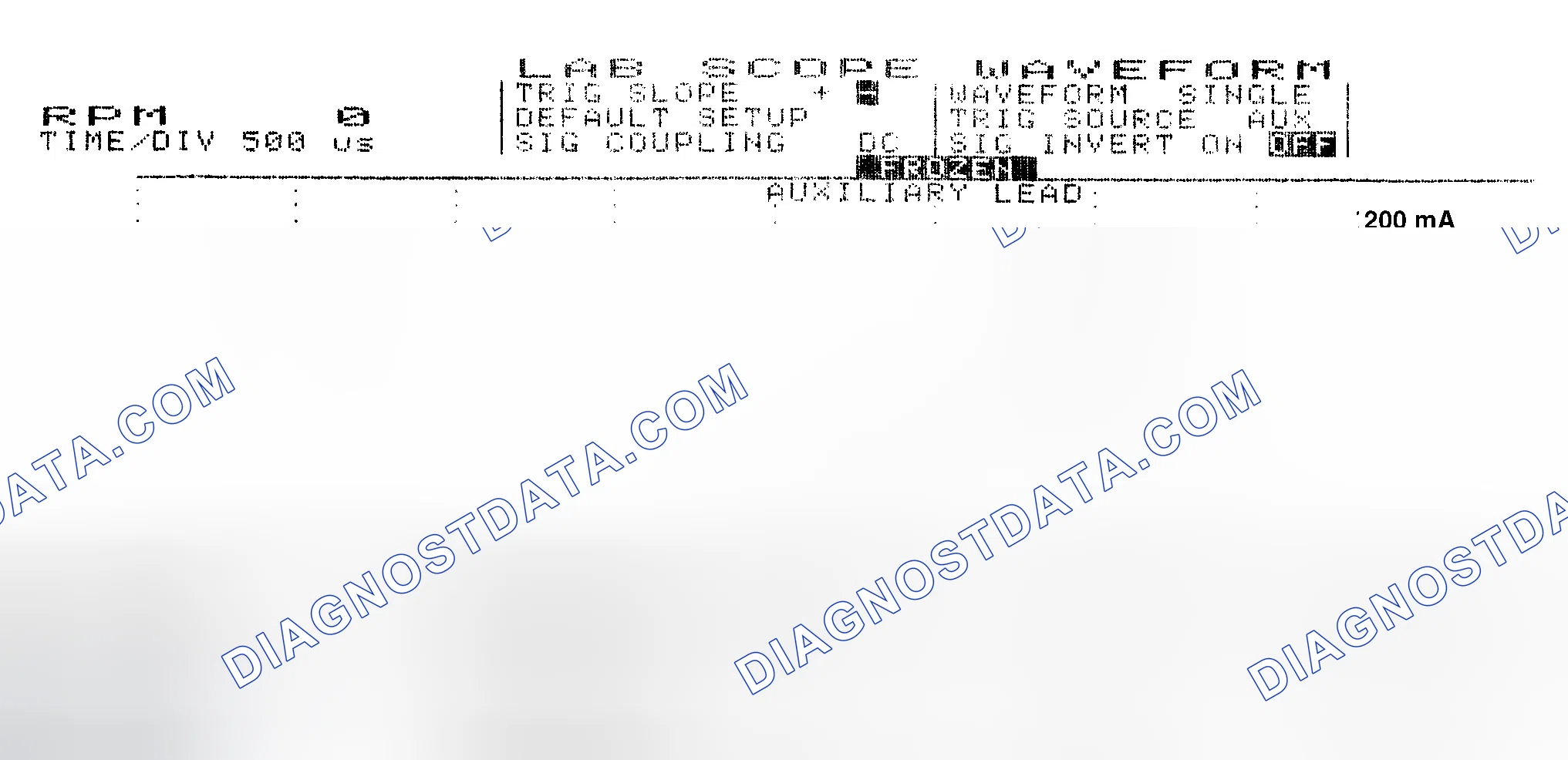 Scheme 17: Single Injector w/Normal Current Flow - Current Pattern