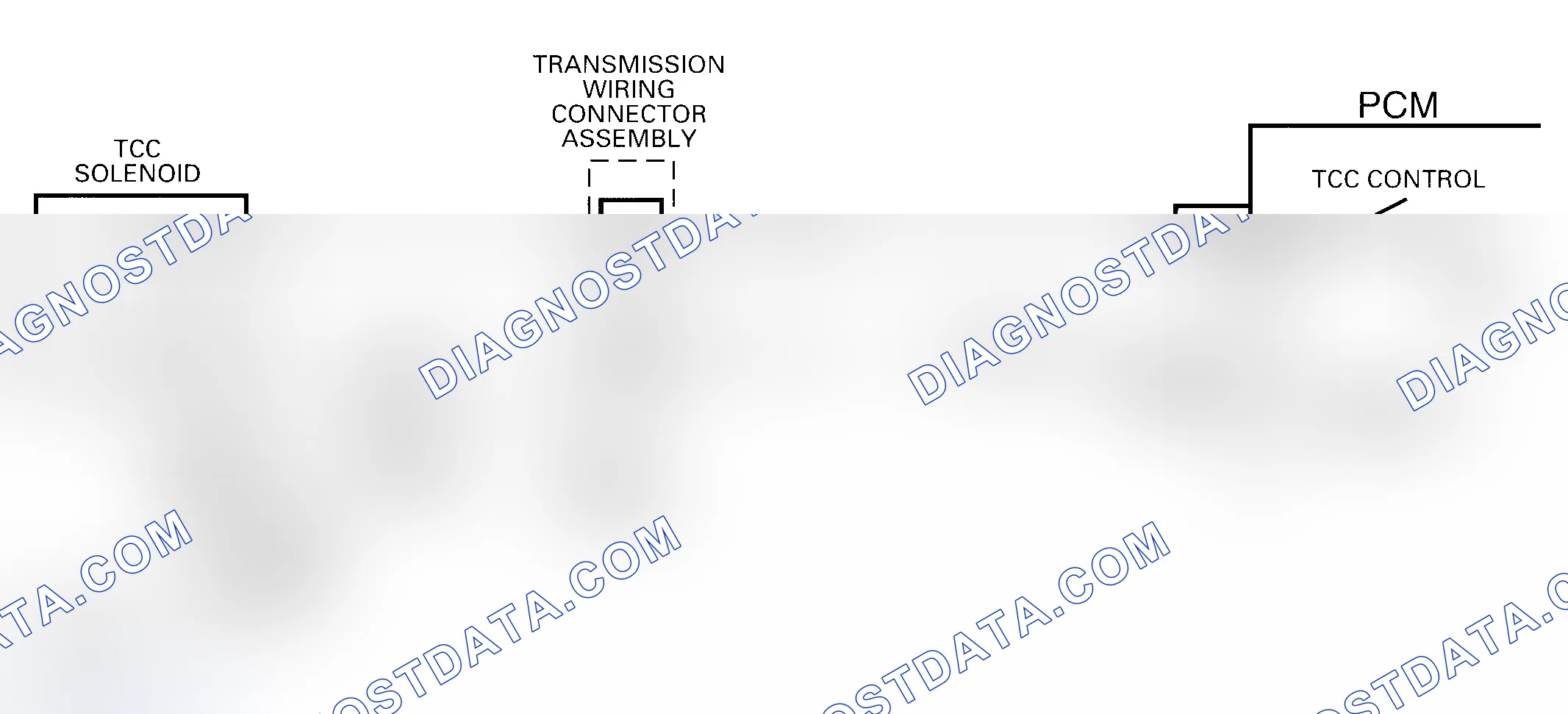 Scheme 345: Code 67 Schematic (All Models) TCC Solenoid Circuit Check - 4L60-E Transmission