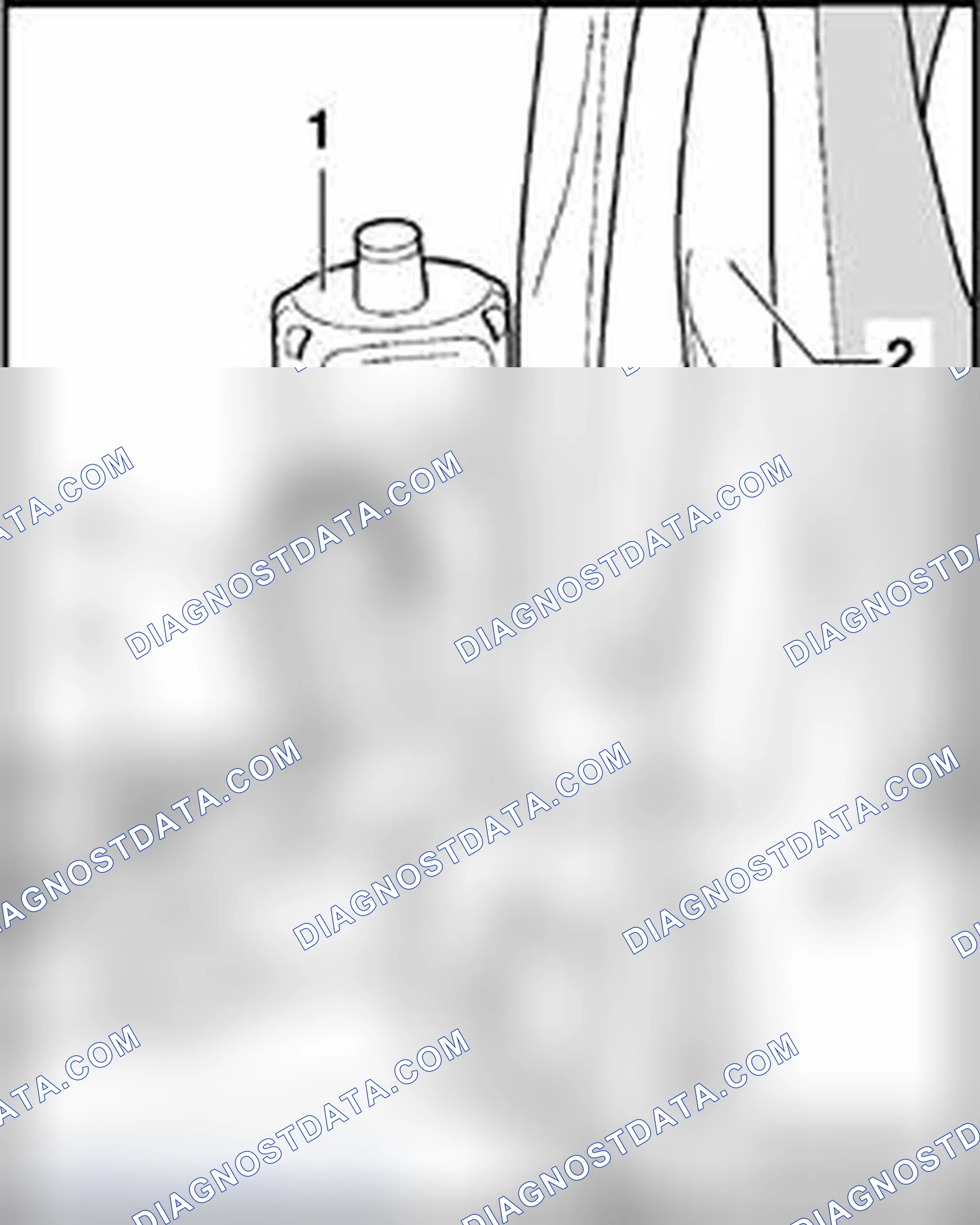 Scheme 236: Releasing fastening for backrest inclination adjustment motor