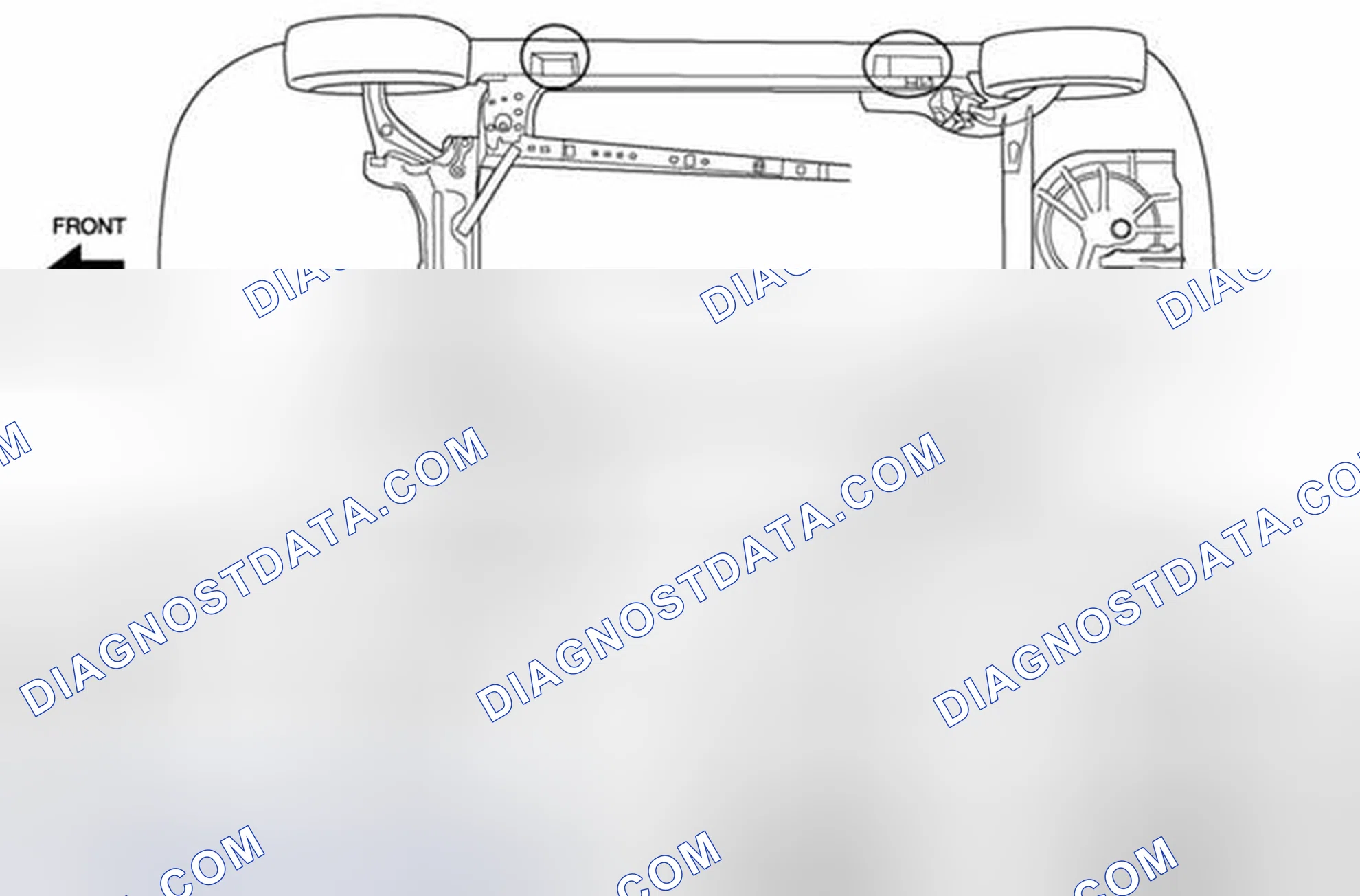 Scheme 53: Identifying Vehicles Side Step Molding Vehicle Lift Points
