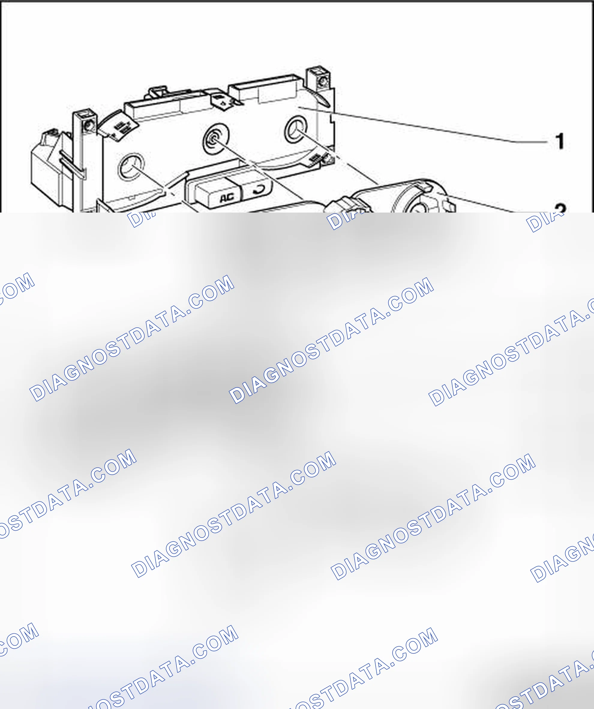 Scheme 32: HEATING AND A/C CONTROLS COMPONENT OVERVIEW