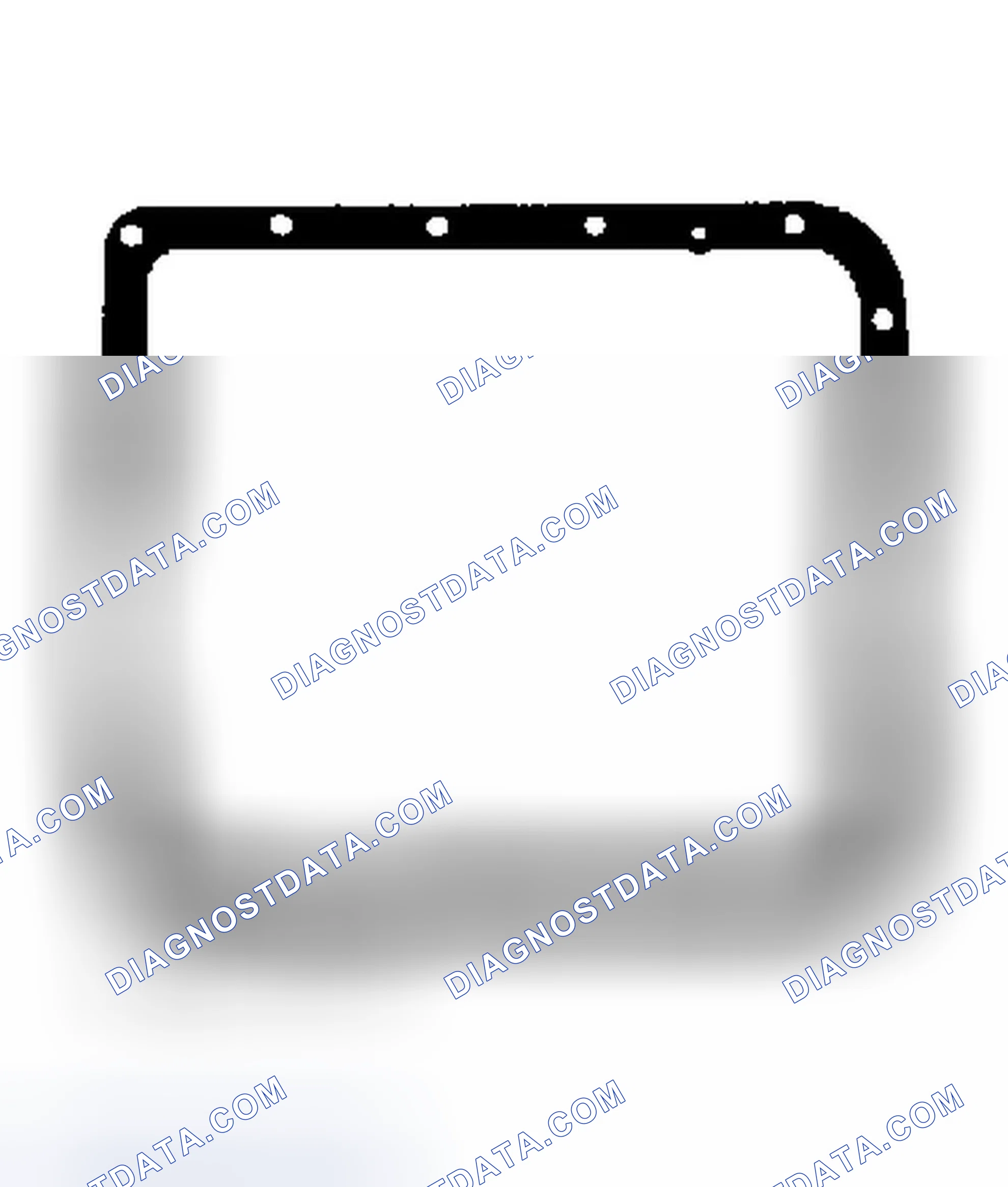 Scheme 418: Hydra-Matic 4L60 Oil Pan Gasket ID