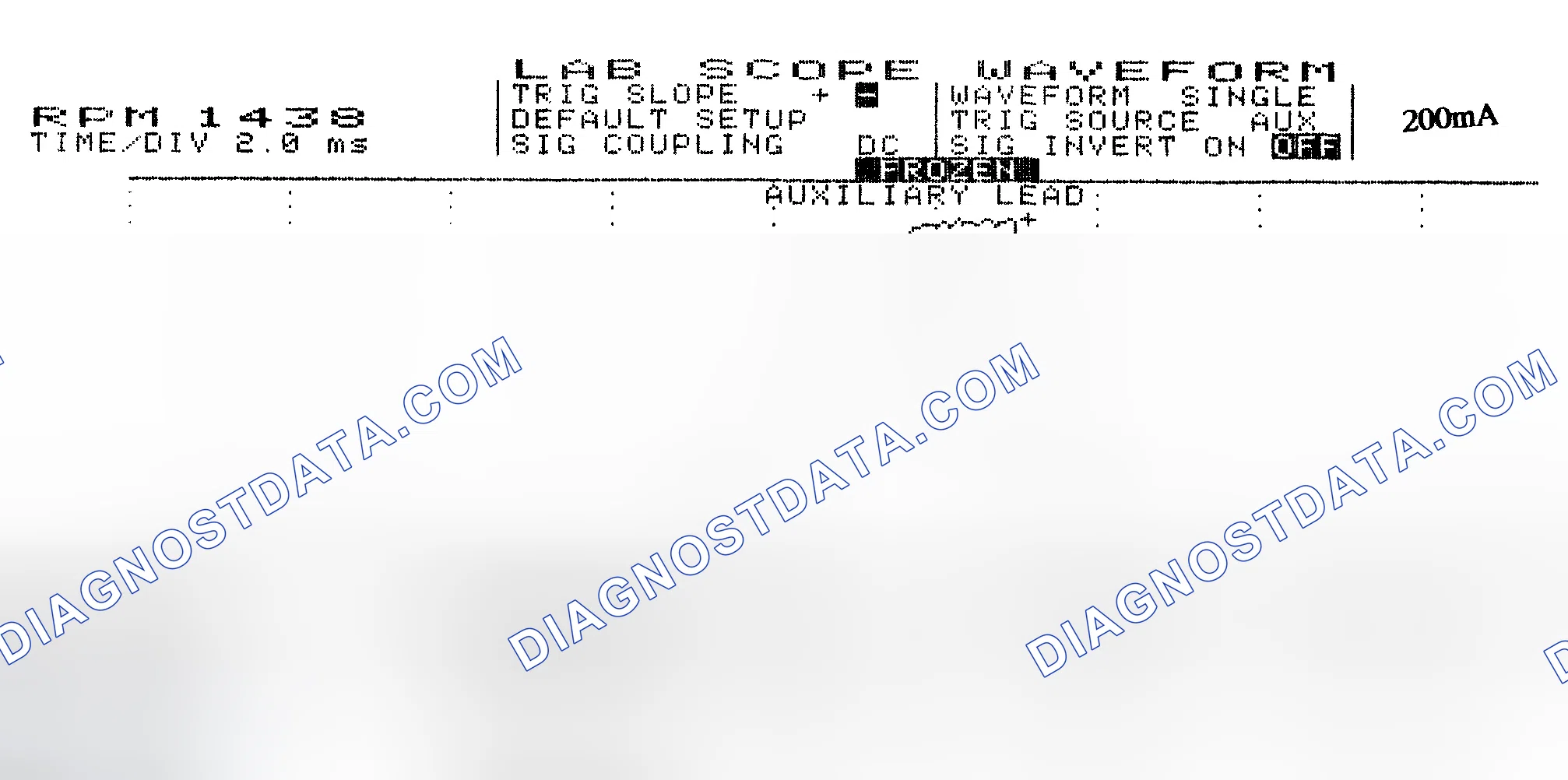 Scheme 15: Single Injector w/Normal Current Flow - Current Pattern