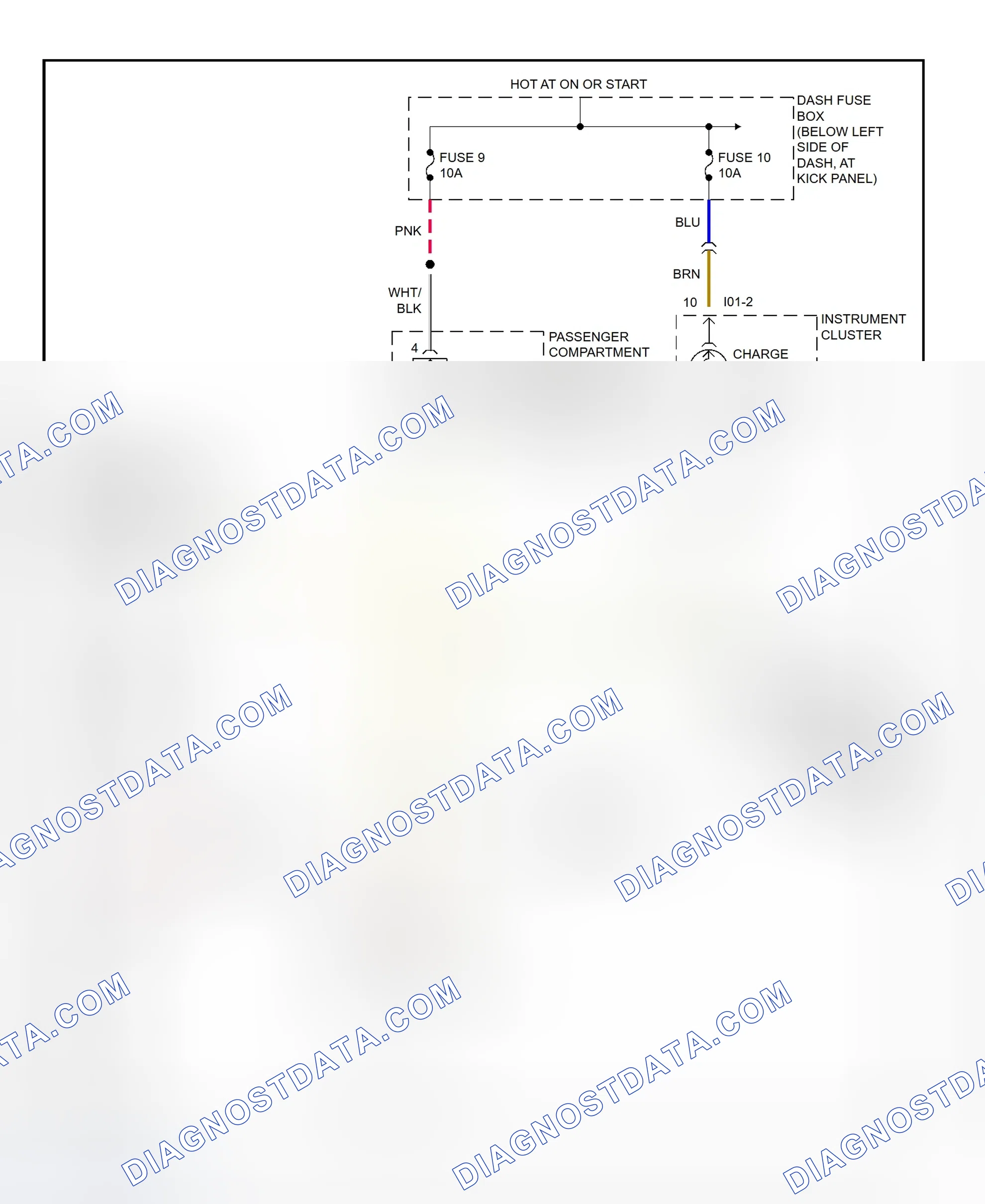 Scheme 5: Charging System Wiring Diagram (Tiburon)