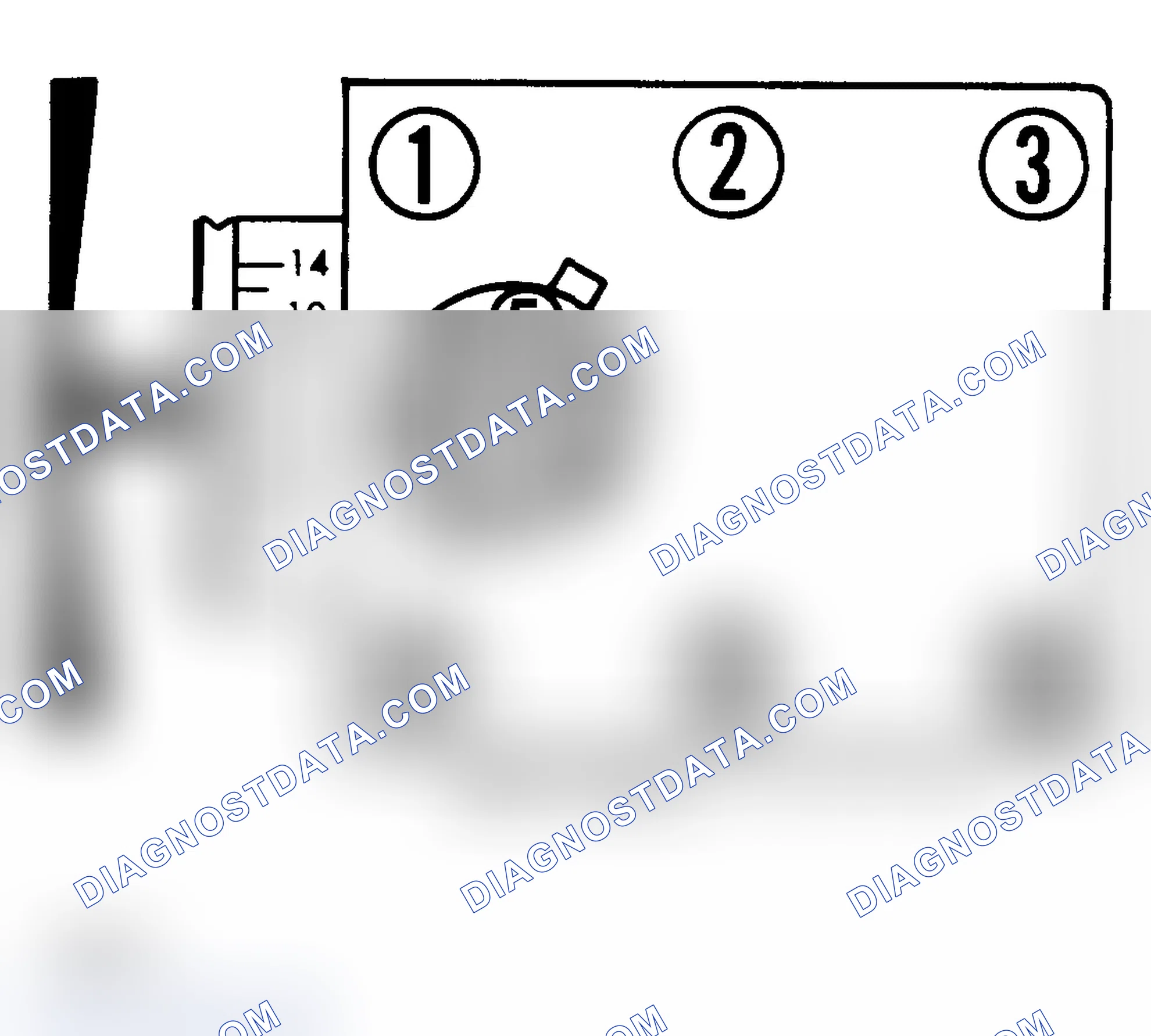 Scheme 5: 3.8L Firing Order & Timing Marks (RWD)