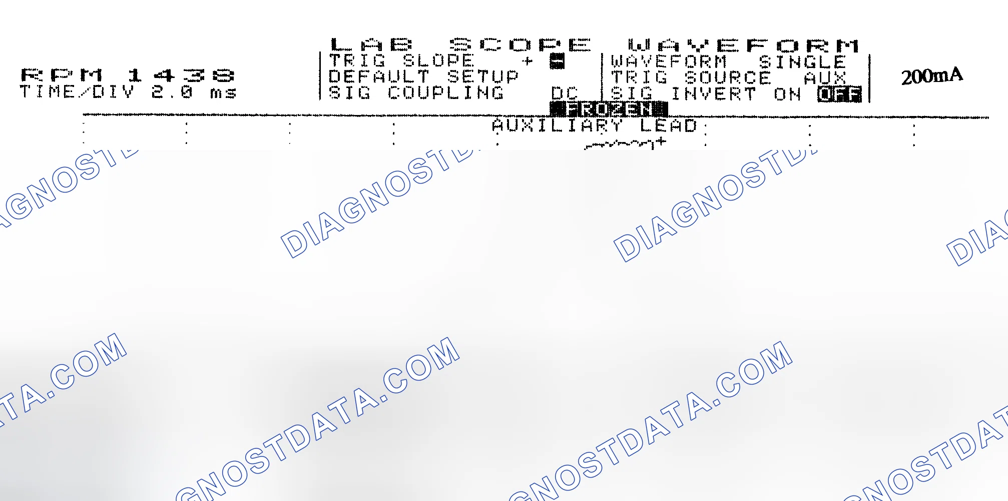 Scheme 15: Single Injector w/Normal Current Flow - Current Pattern