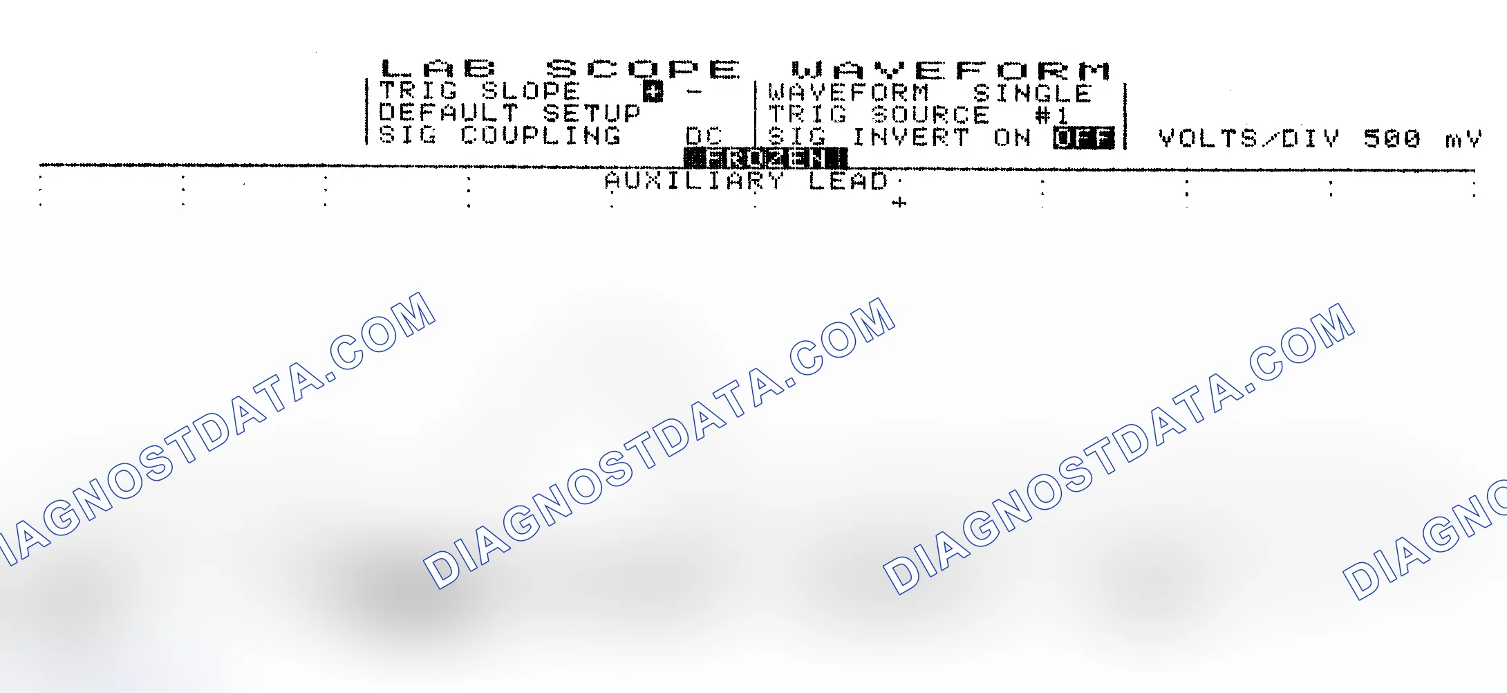 Scheme 10: Single Injector w/Excessive Current Flow - Current Pattern