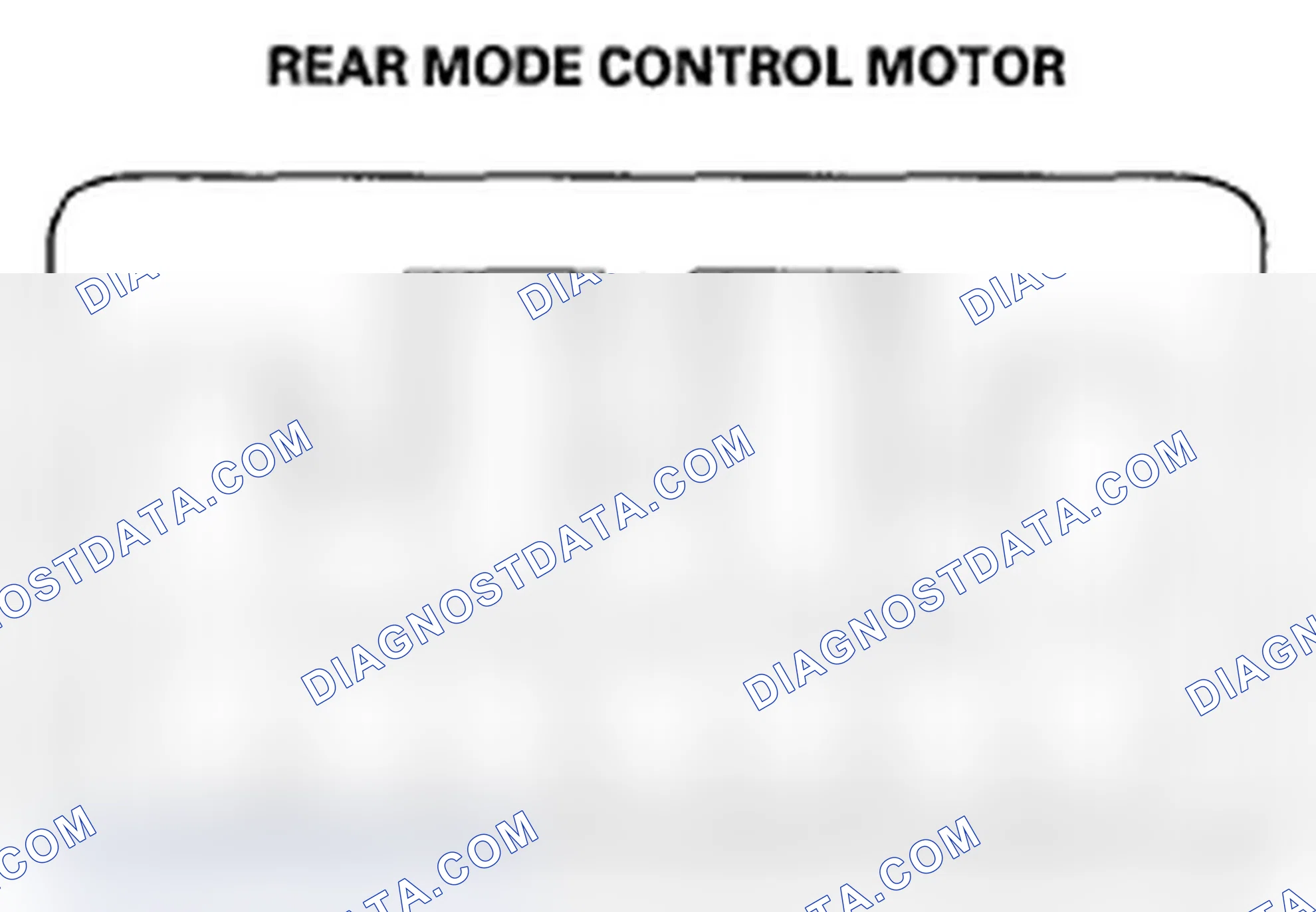 Scheme 244: Rear Mode Control Motor Test