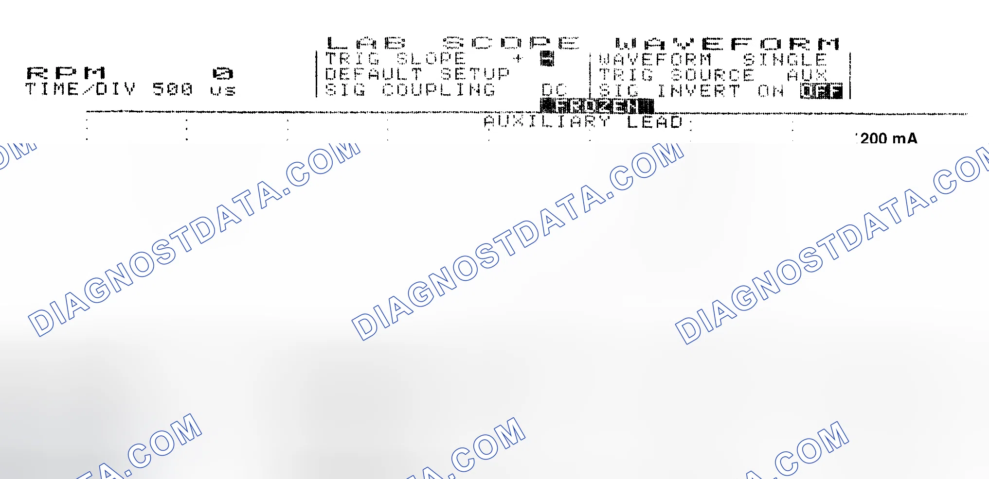 Scheme 17: Single Injector w/Normal Current Flow - Current Pattern