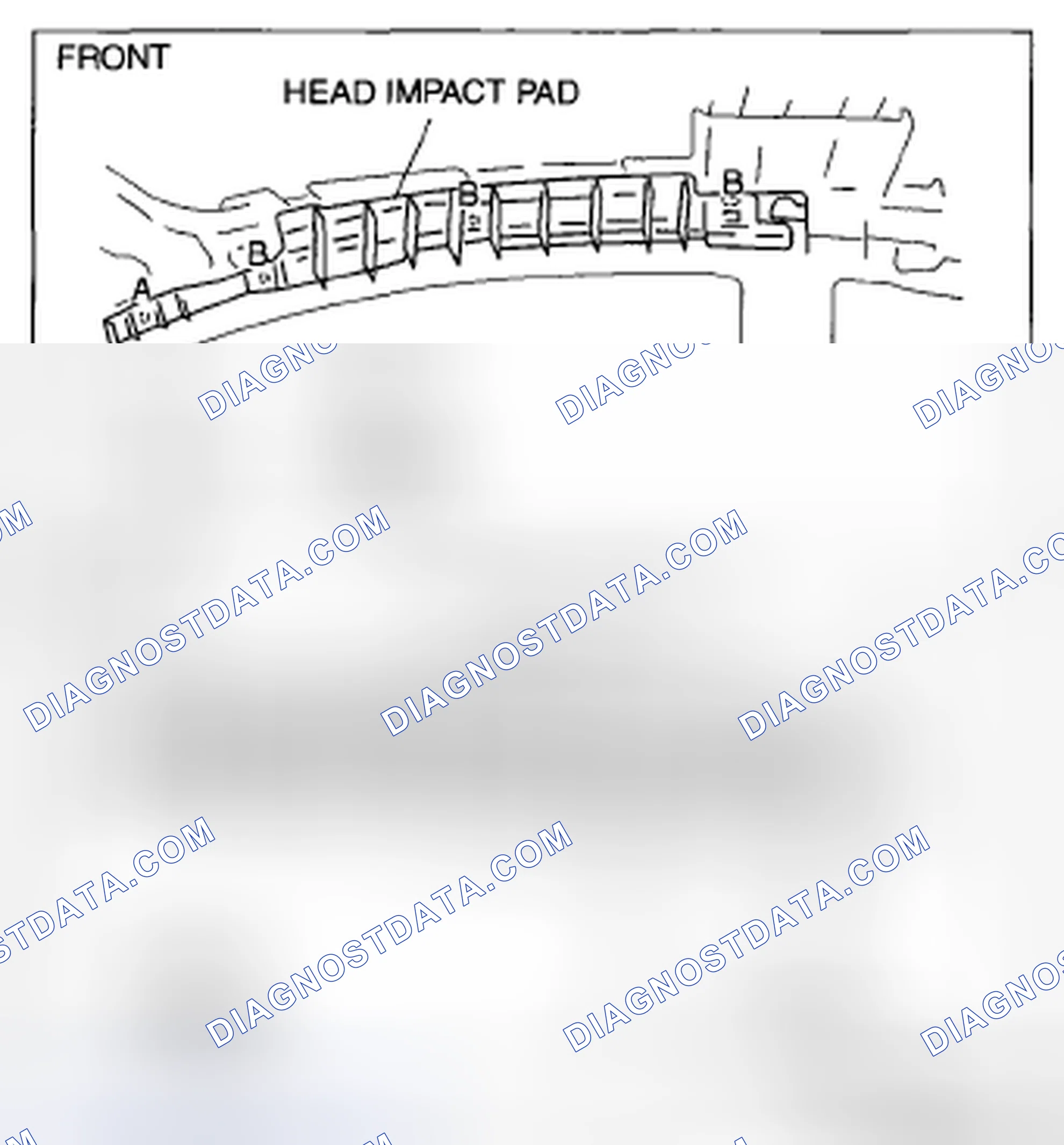 Scheme 77: HEAD IMPACT PAD REMOVAL/INSTALLATION