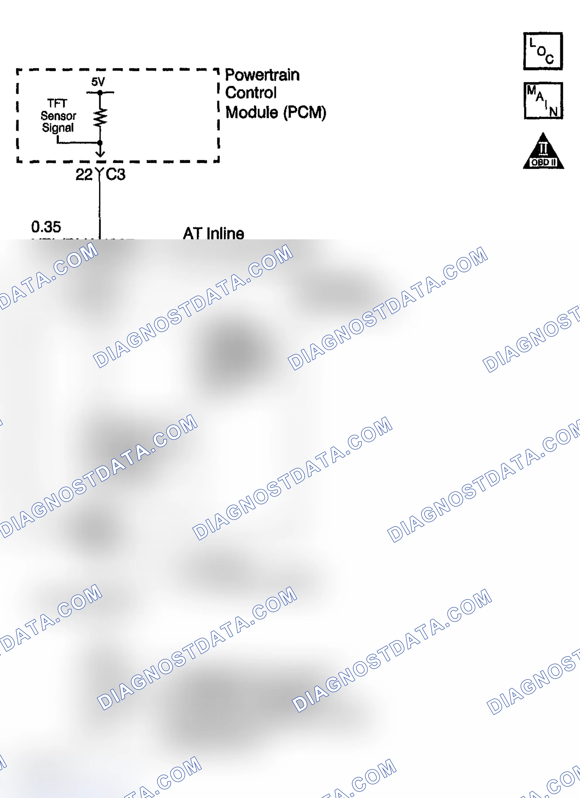 Scheme 268: DTC P0711 (4.2L): TFT Sensor Circuit Range/Performance