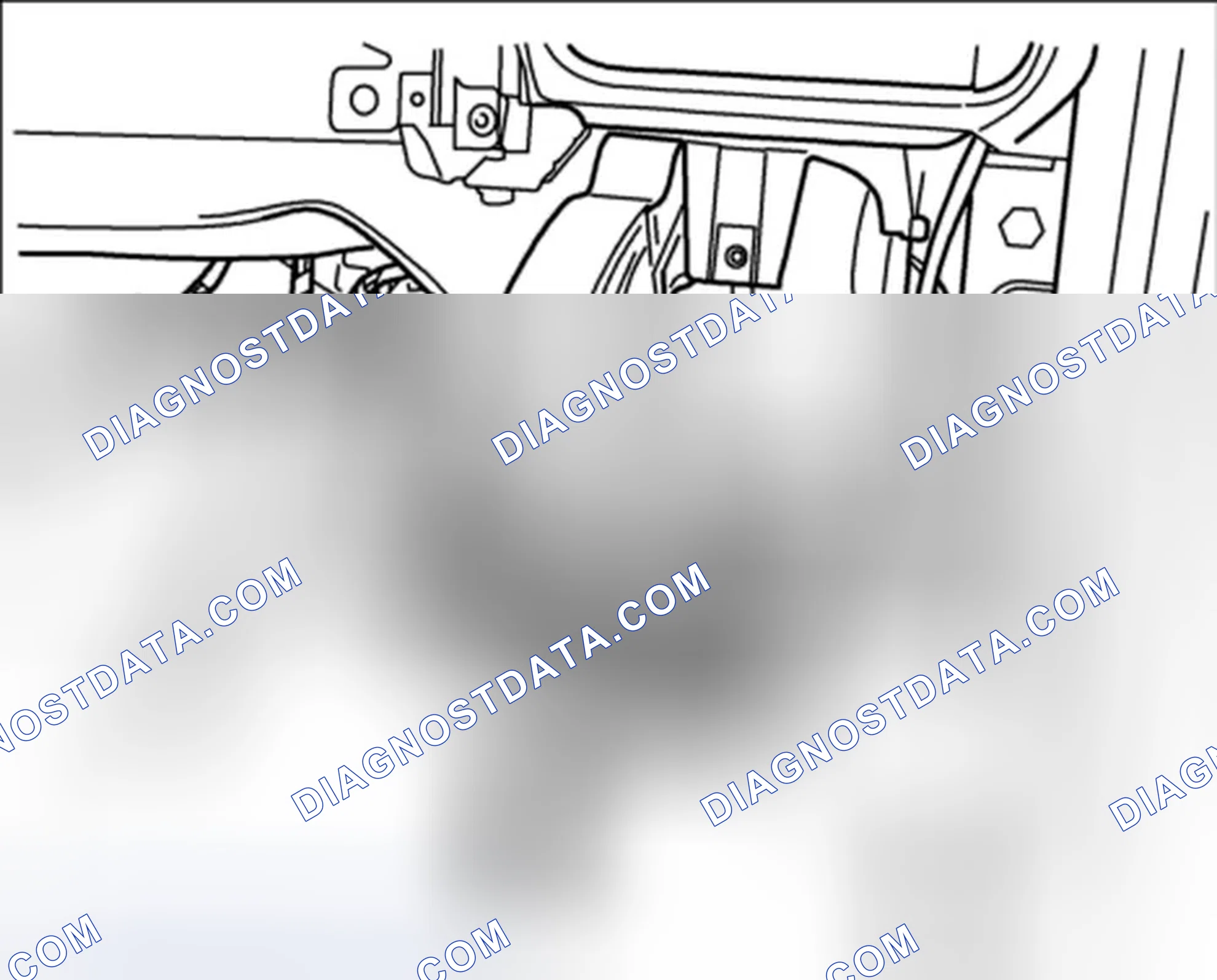 Scheme 50: Installing heater/fresh-air blower motor