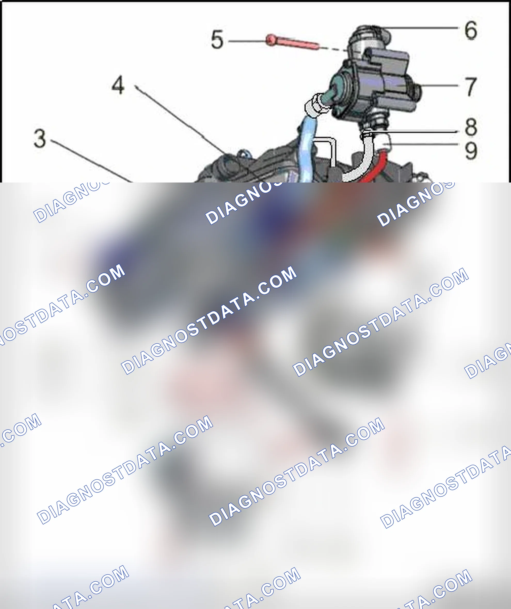 Scheme 116: INTAKE MANIFOLD ASSEMBLY OVERVIEW