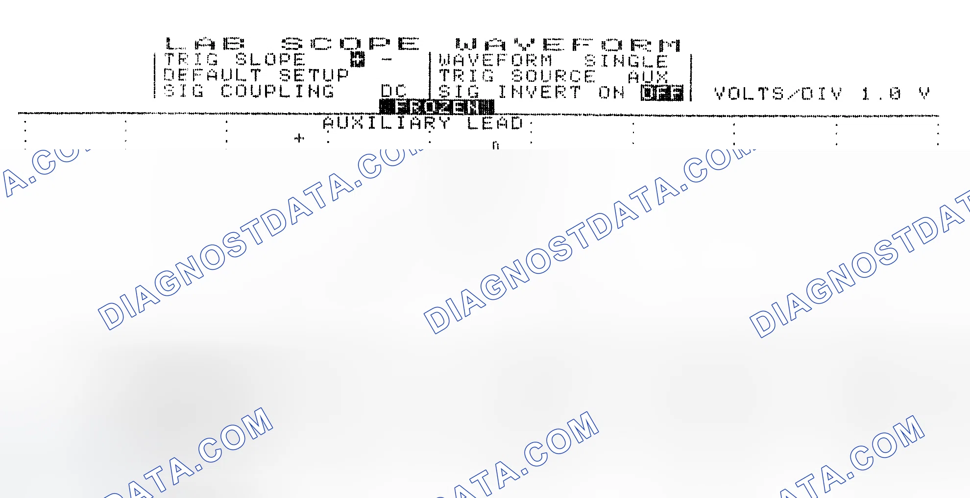 Scheme 19: Single Injector w/Excessive Current Flow - Current Pattern