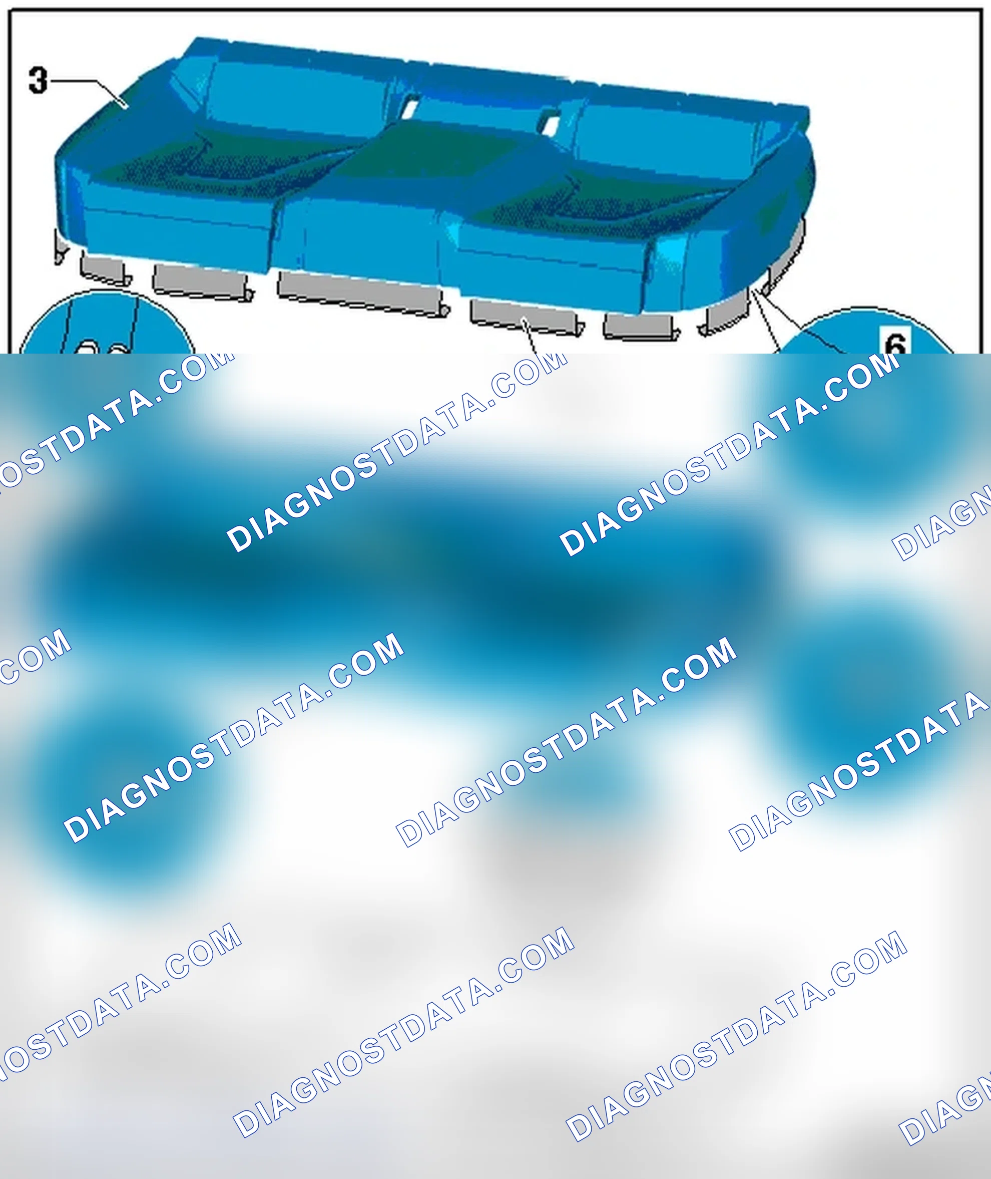 Scheme 653: SUPER SPORT SEAT OVERVIEW