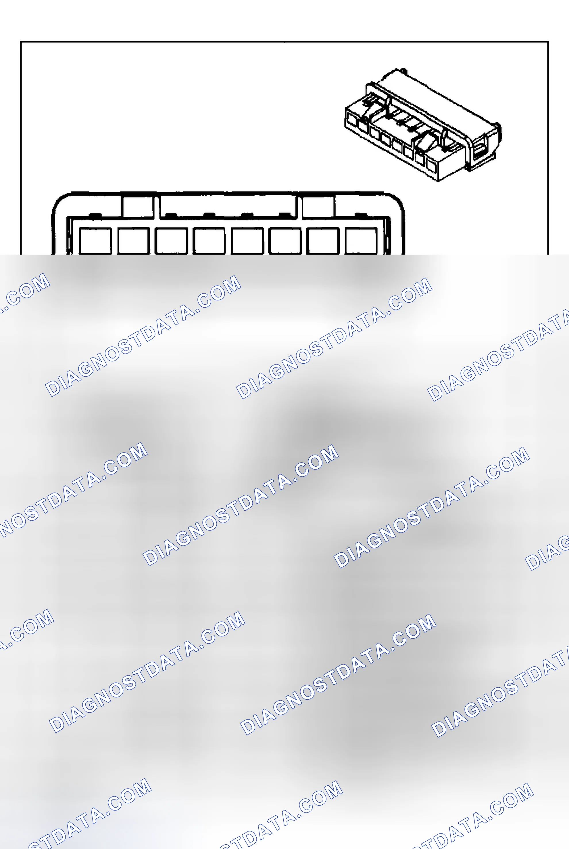 Scheme 7: Power Seat Systems Connector End Views