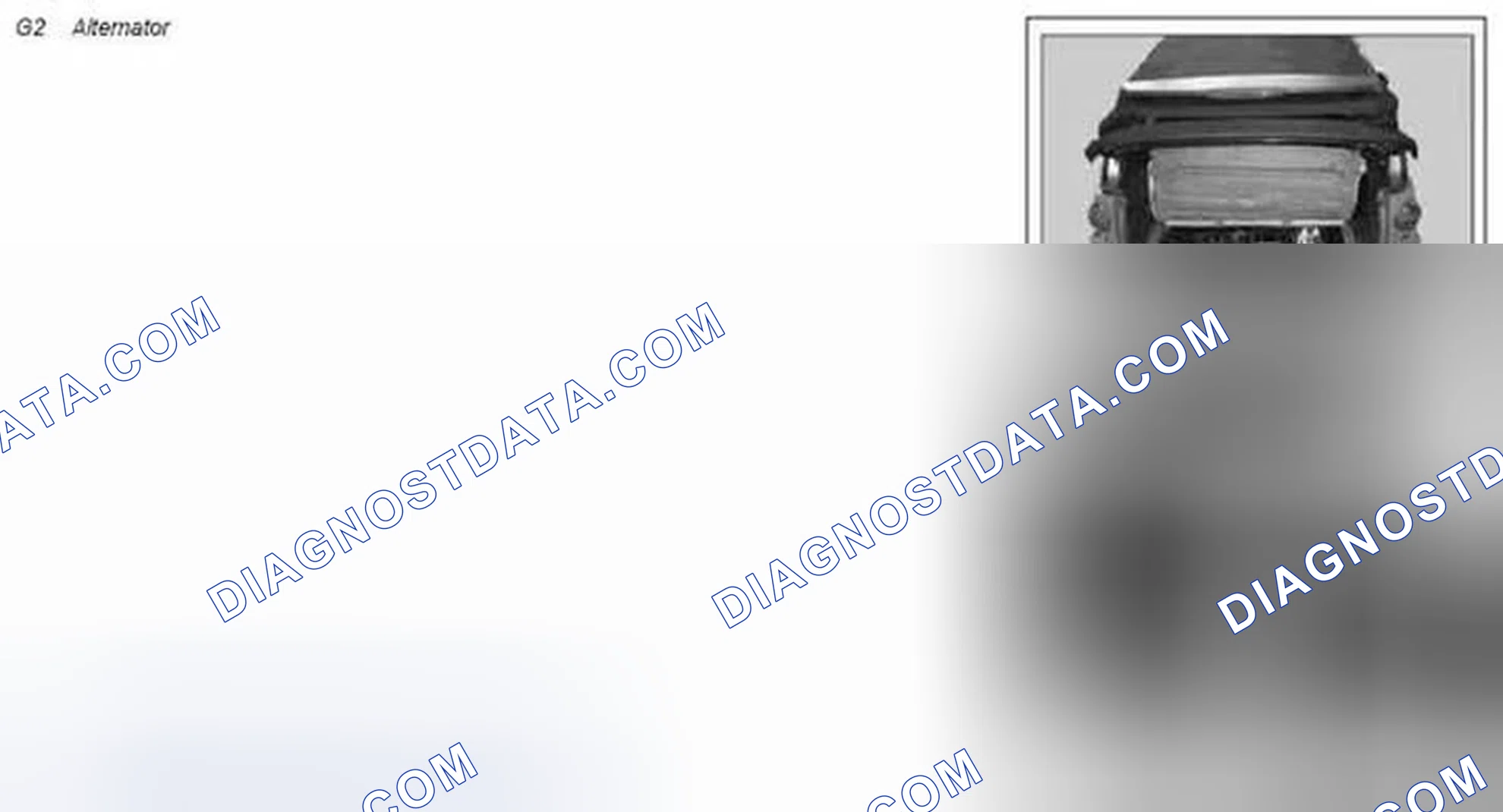Scheme 3: Component description for the alternator - GF15.40-P-2000MCU