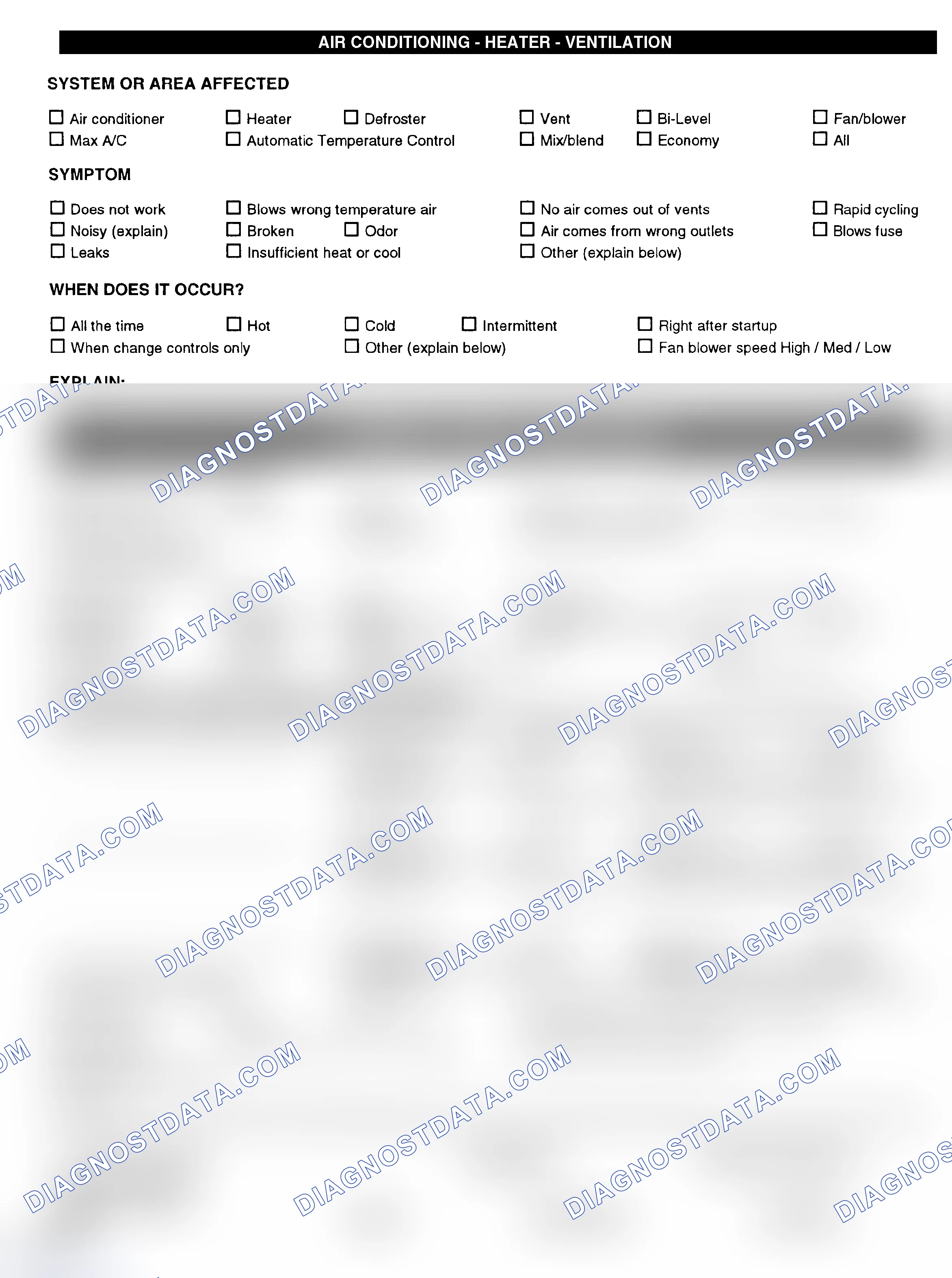 Scheme 4: Symptom Check List - Page 3