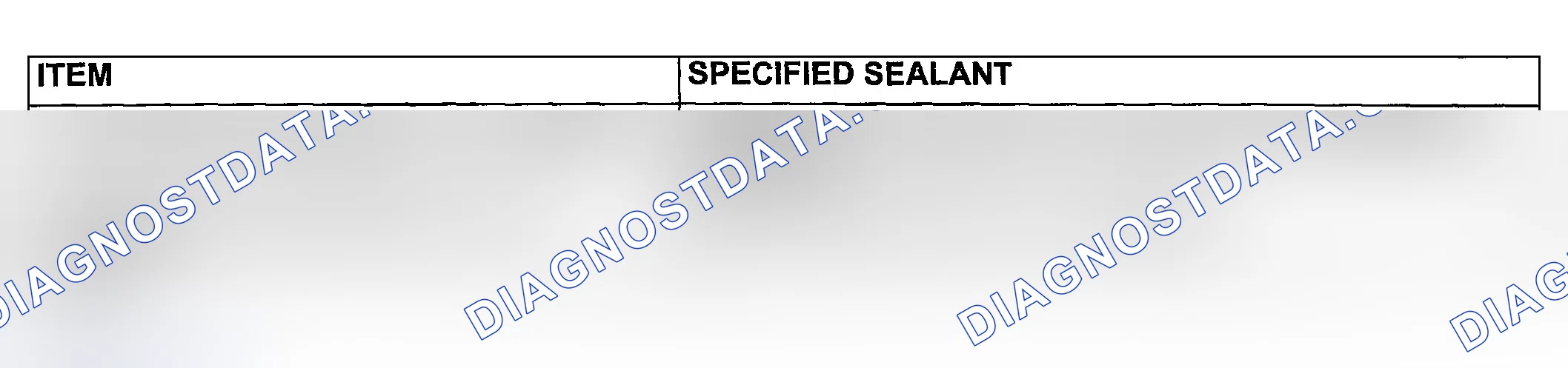 Scheme 32: SEALANTS