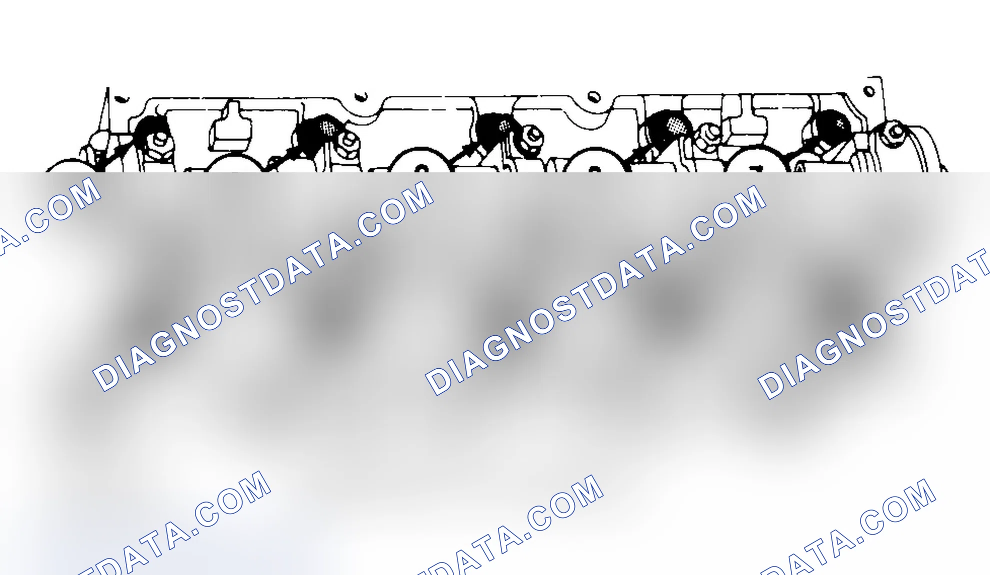 Scheme 3: Typical Cylinder Head Tightening or Loosening Sequence