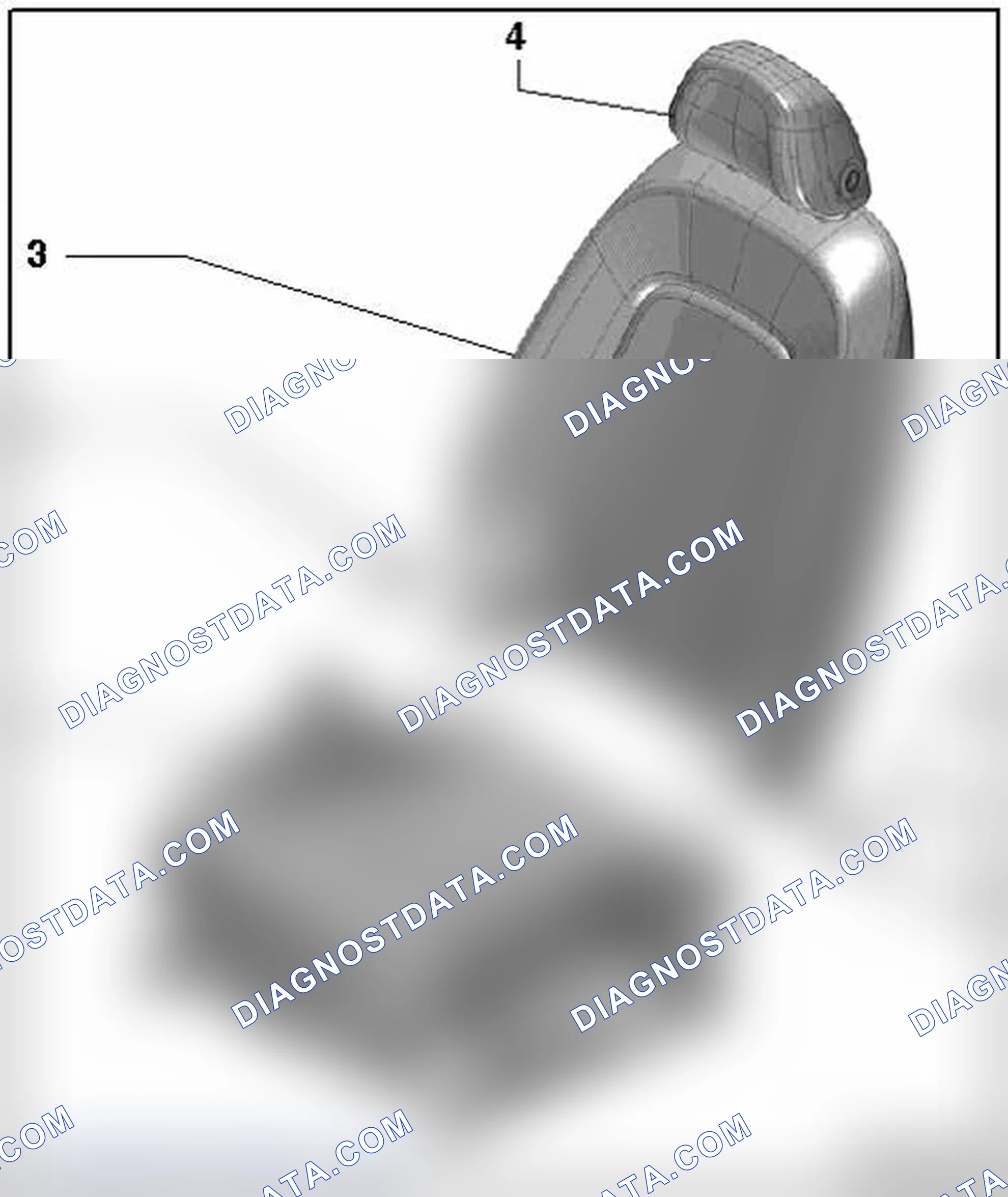 Scheme 63: FRONT BACKREST OVERVIEW
