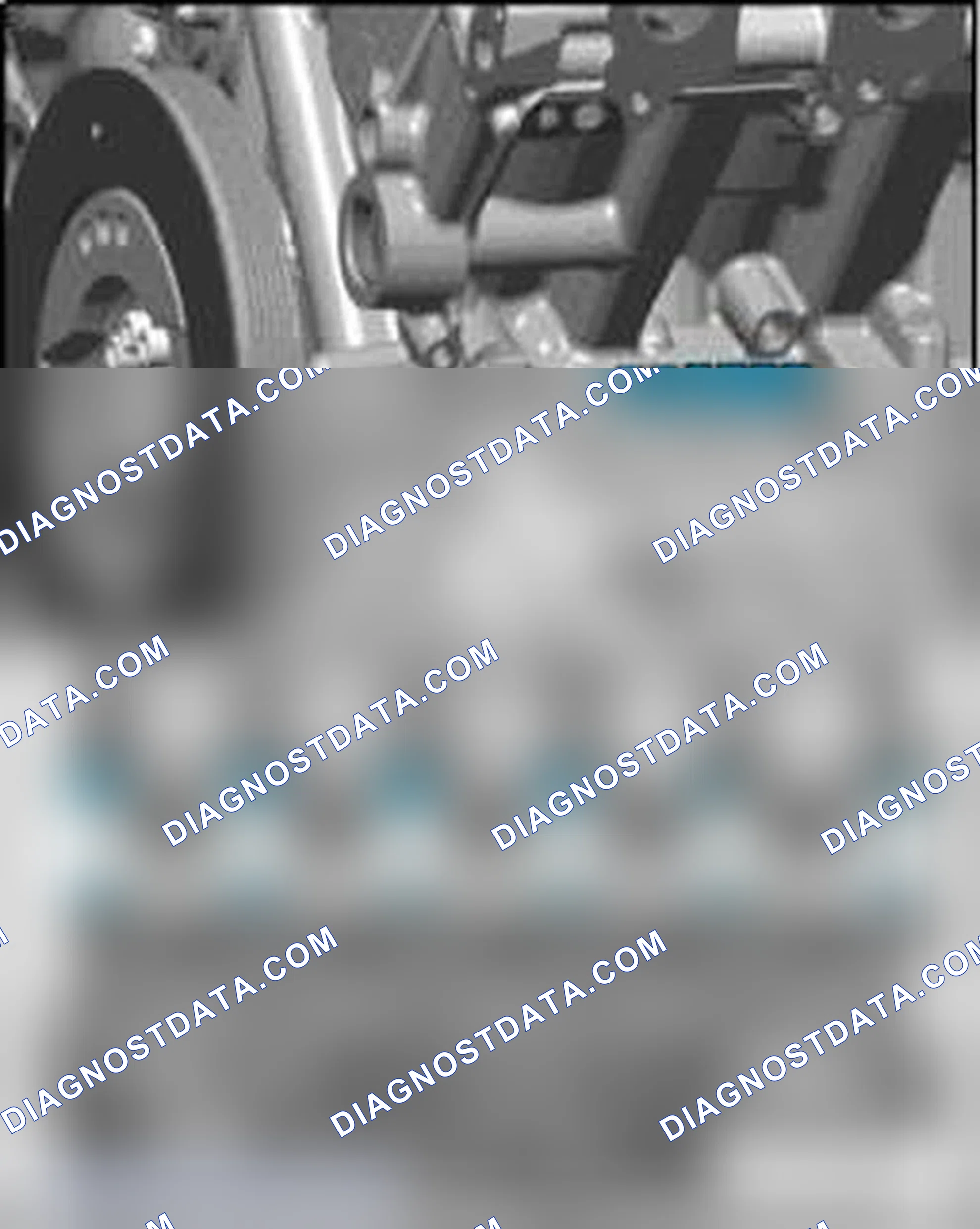 Scheme 203: Allocation of crankshaft bearing shells for cylinder block