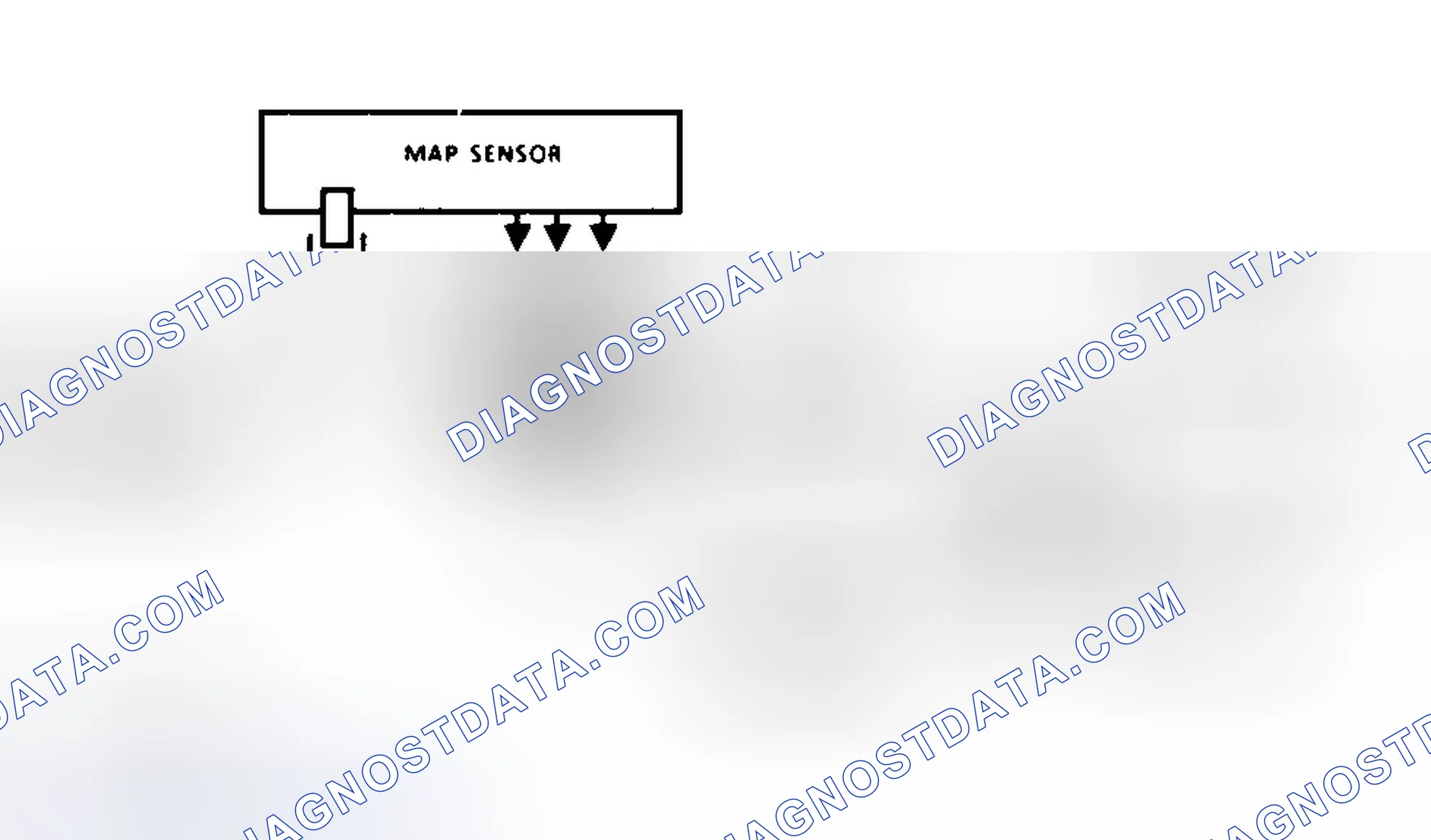 Scheme 118: Code 33 (7.4L) MAP Sensor Signal Voltage High