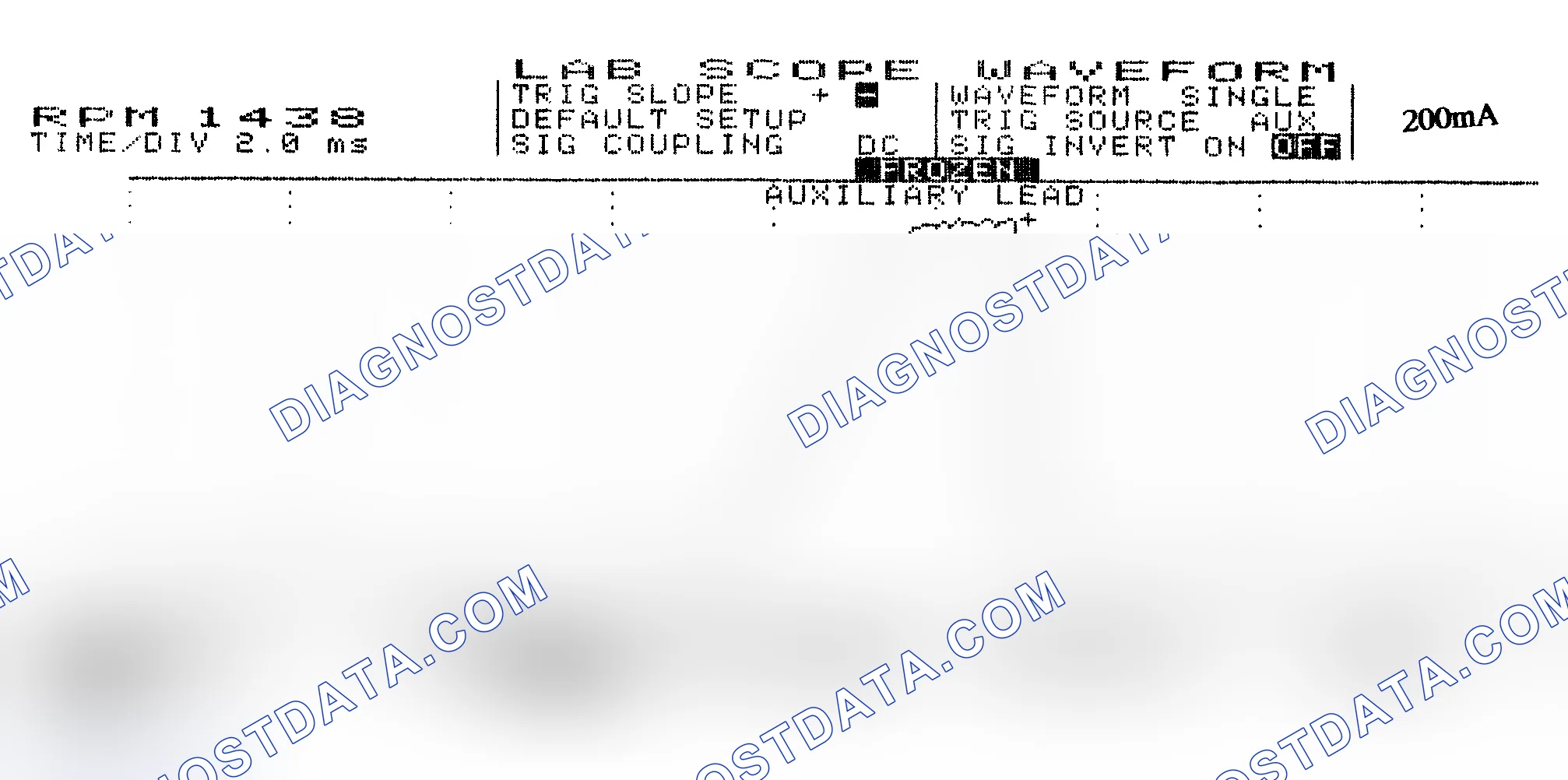 Scheme 15: Single Injector w/Normal Current Flow - Current Pattern