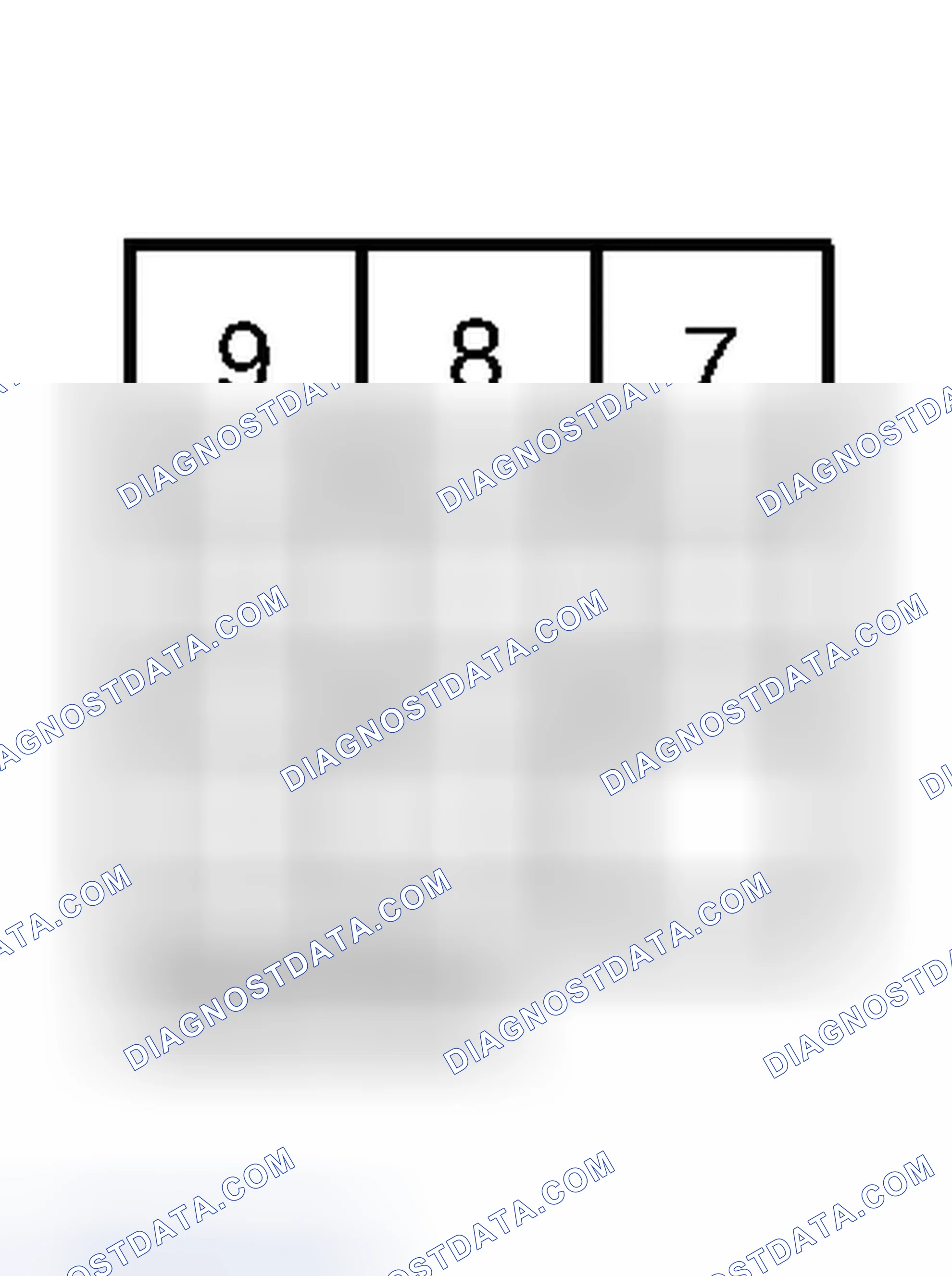 Scheme 2: Control Module Connector Terminal Identification (9-Pin Connector)