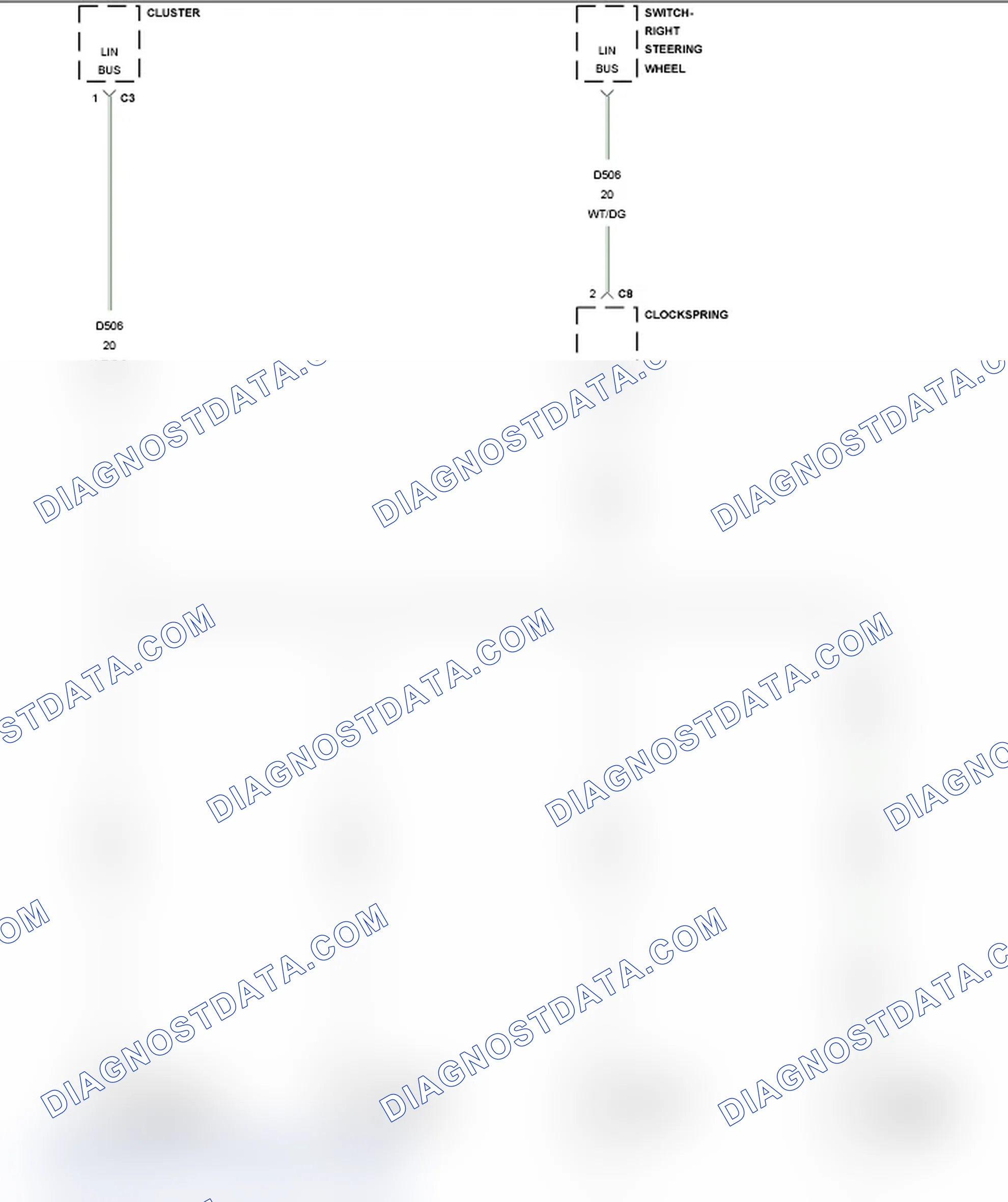 Scheme 146: U1008-LIN 1 BUS