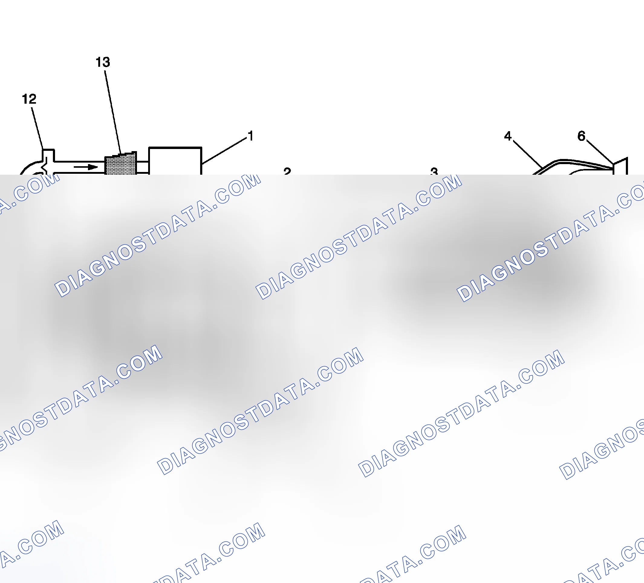 Scheme 58: Typical Evaporative Emission (EVAP) System Hose Routing Diagram