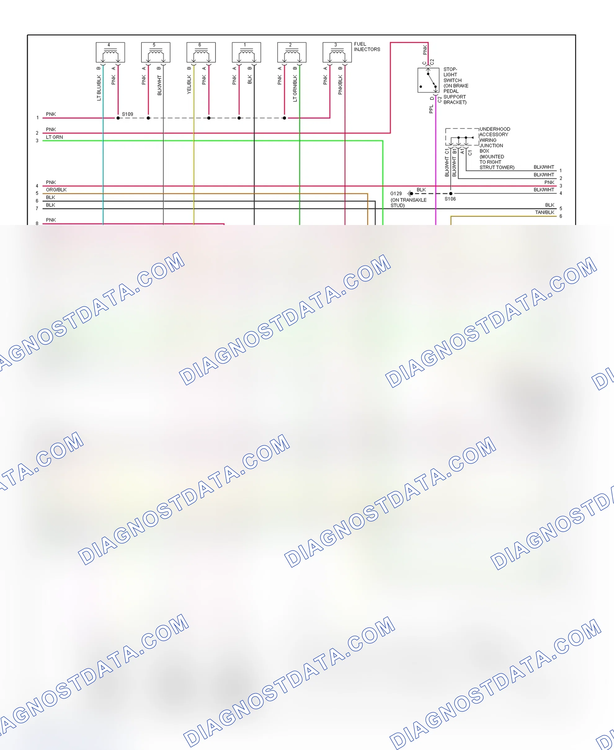 Scheme 161: PCM Wiring Diagram (Regal - 3.8L VIN 1 - 2 Of 4)