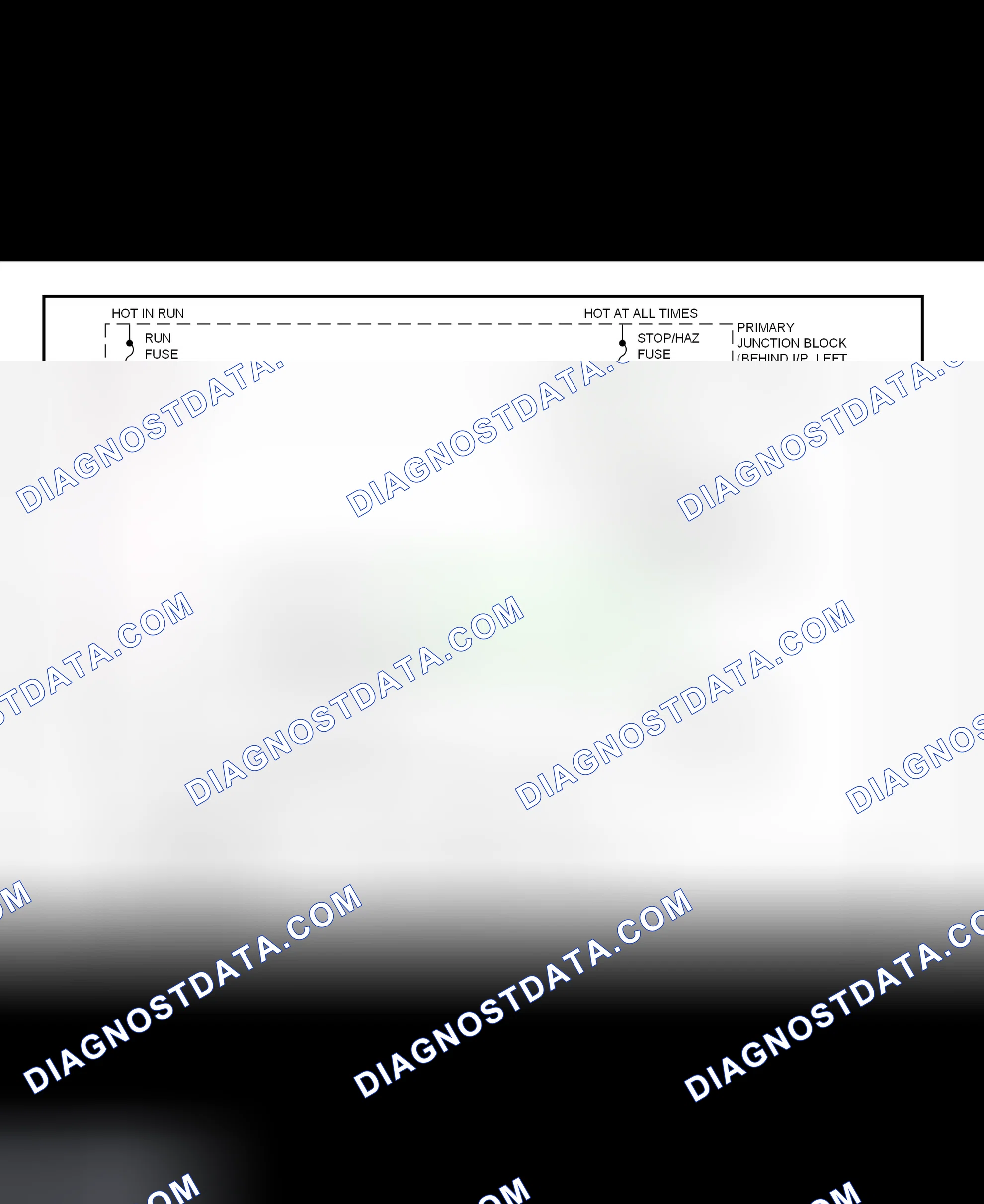 Scheme 74: Shift Interlock System Wiring Diagram (1997 Cougar & Thunderbird)