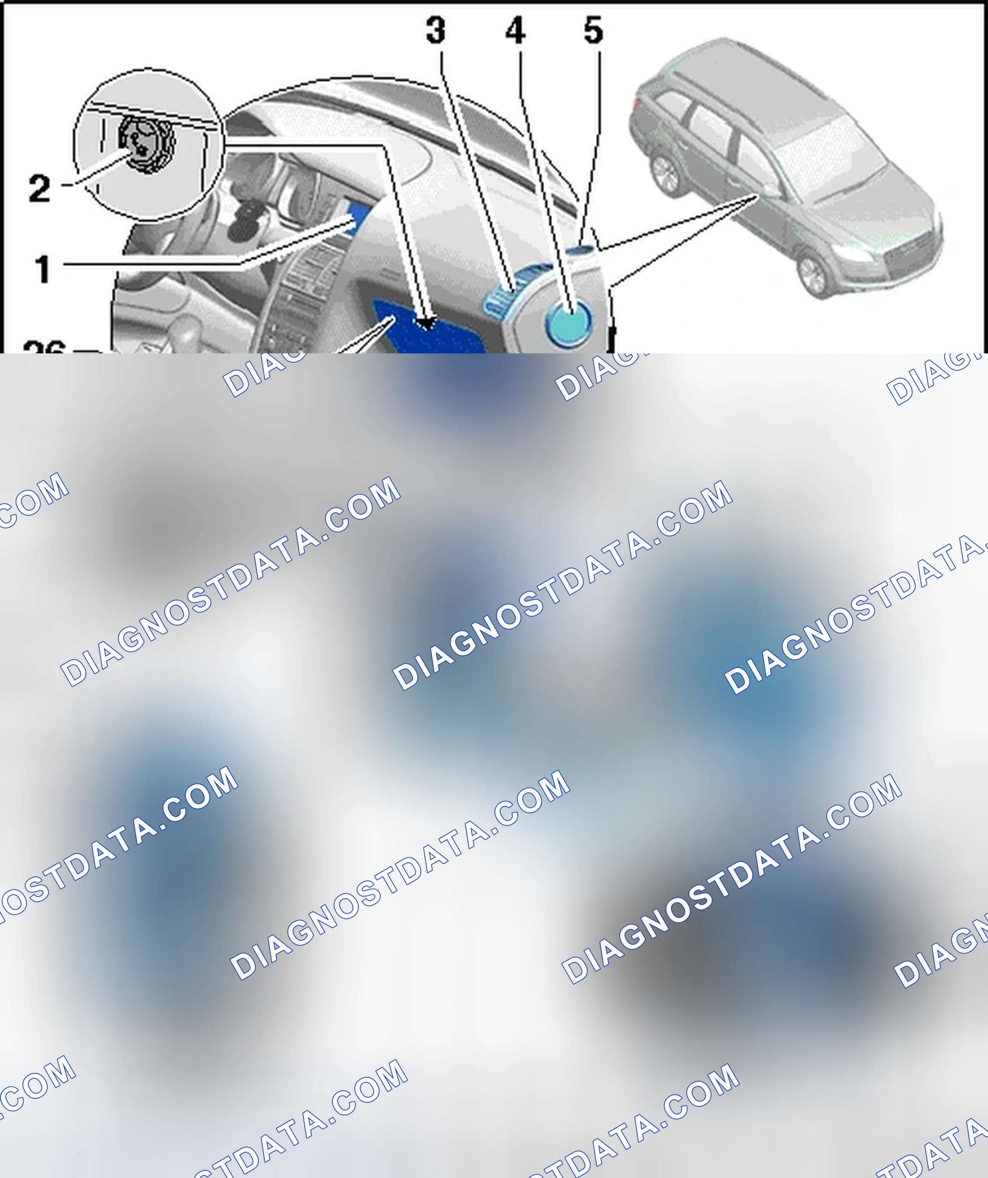 Scheme 20: FRONT A/C COMPONENTS IN PASSENGER COMPARTMENT (RIGHT SIDE)