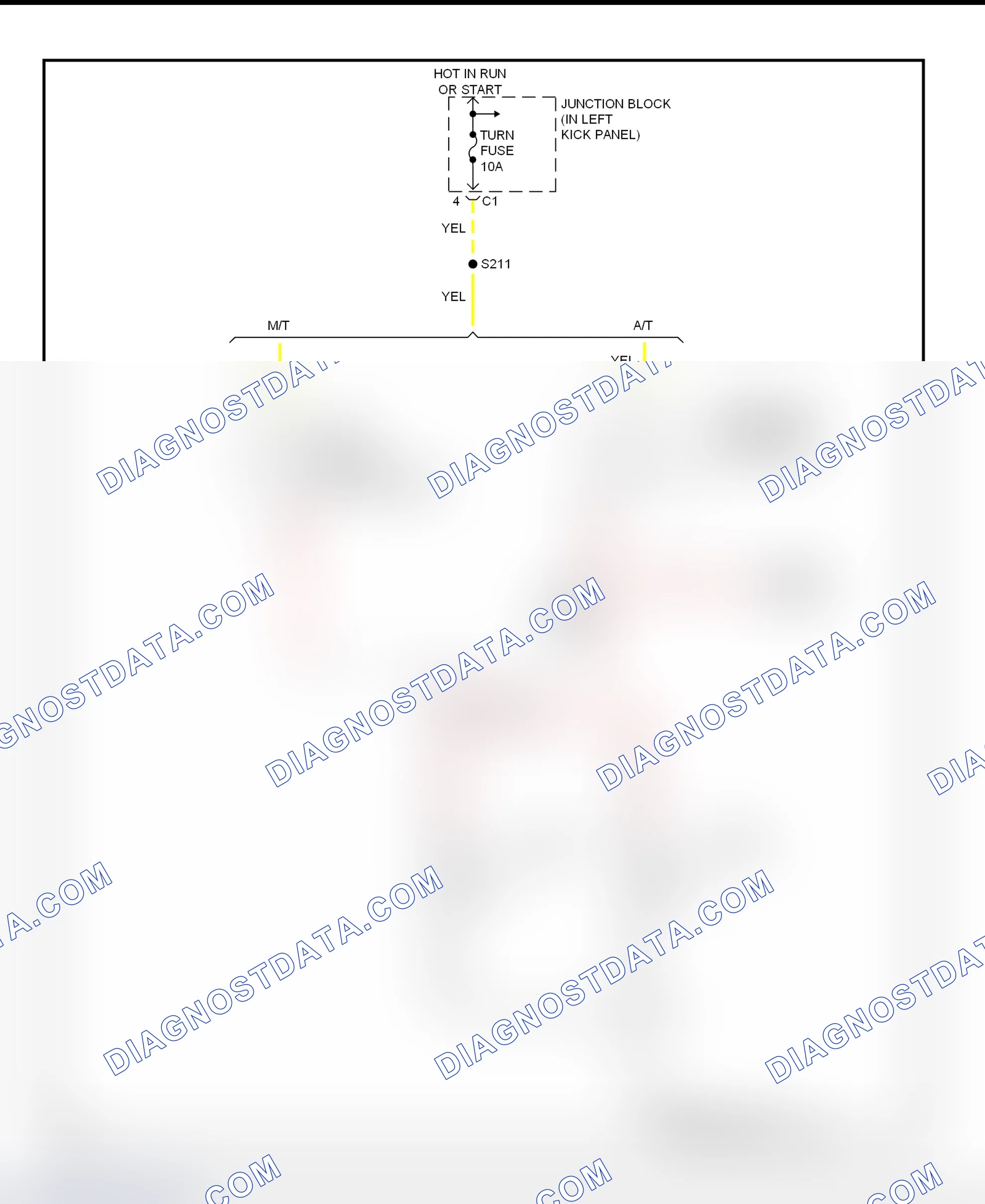 Scheme 74: Back-Up Lights Wiring Diagram (Tracker)
