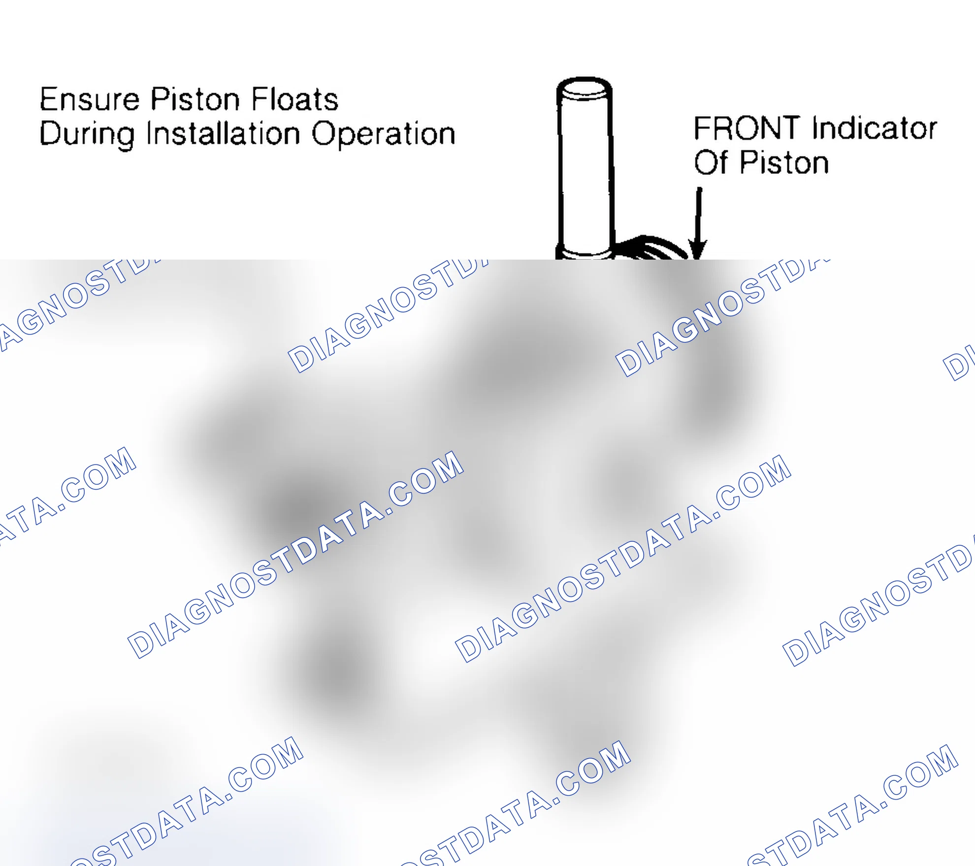 Scheme 12: Installing Typical Piston Pin