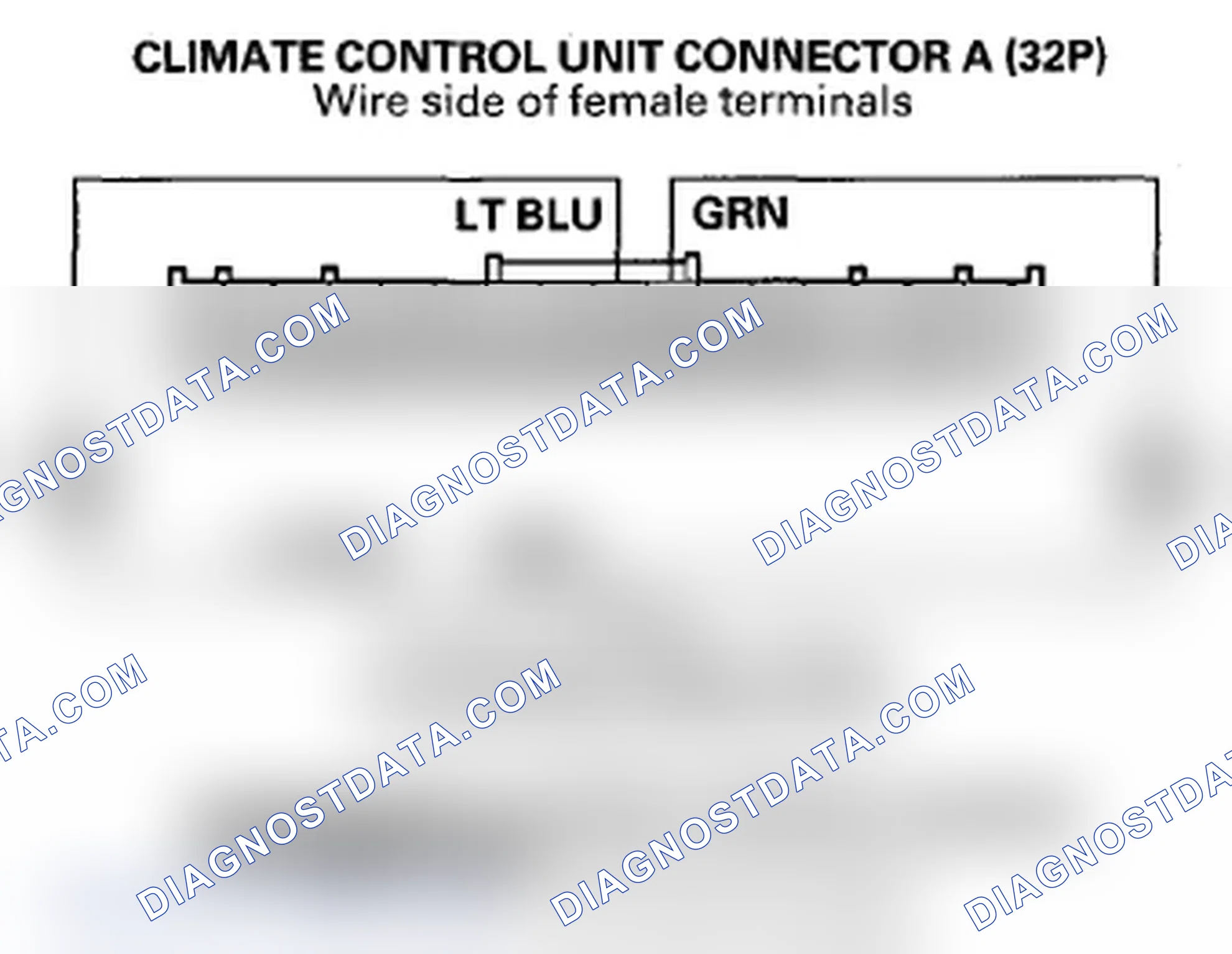 Scheme 67: DTC B1238 or DTC indicator P and AUTO: A Problem in the Passenger's Air Mix Control Motor Circuit, L