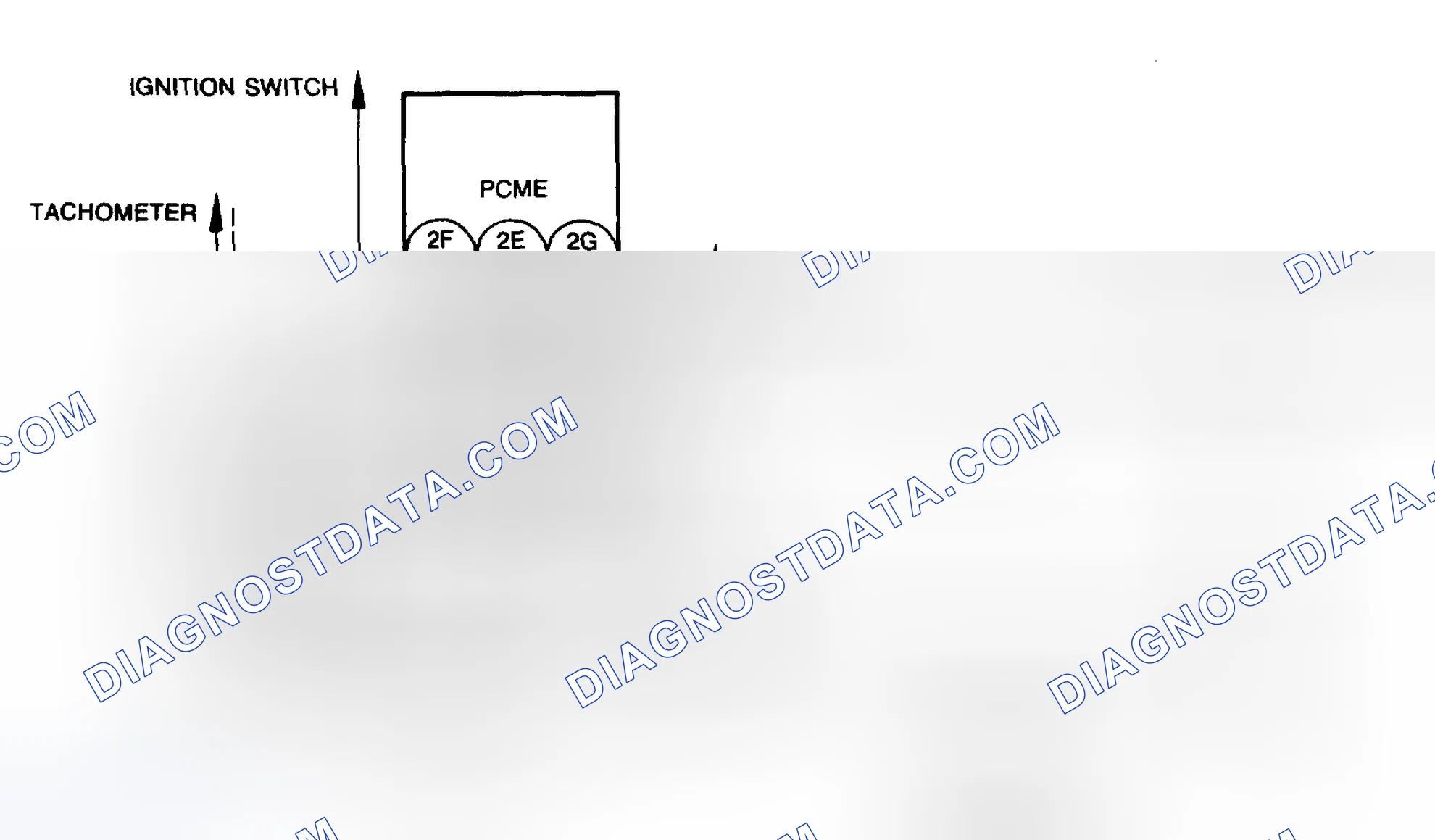 Scheme 106: Trouble Code No. 3 Schematic (Crankshaft Position Sensor - G Signal)