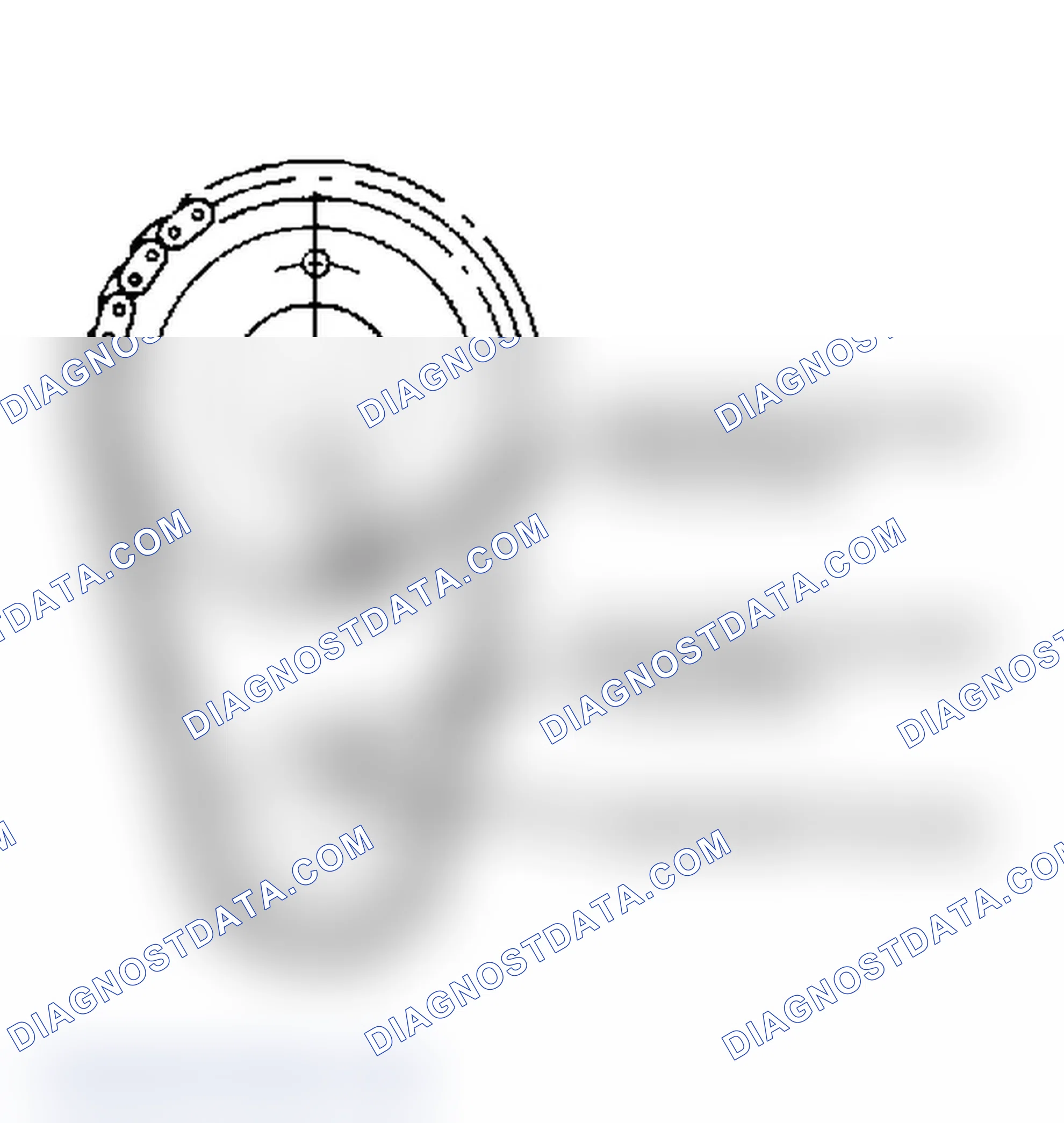 Scheme 18: Timing Chain Sprocket Alignment