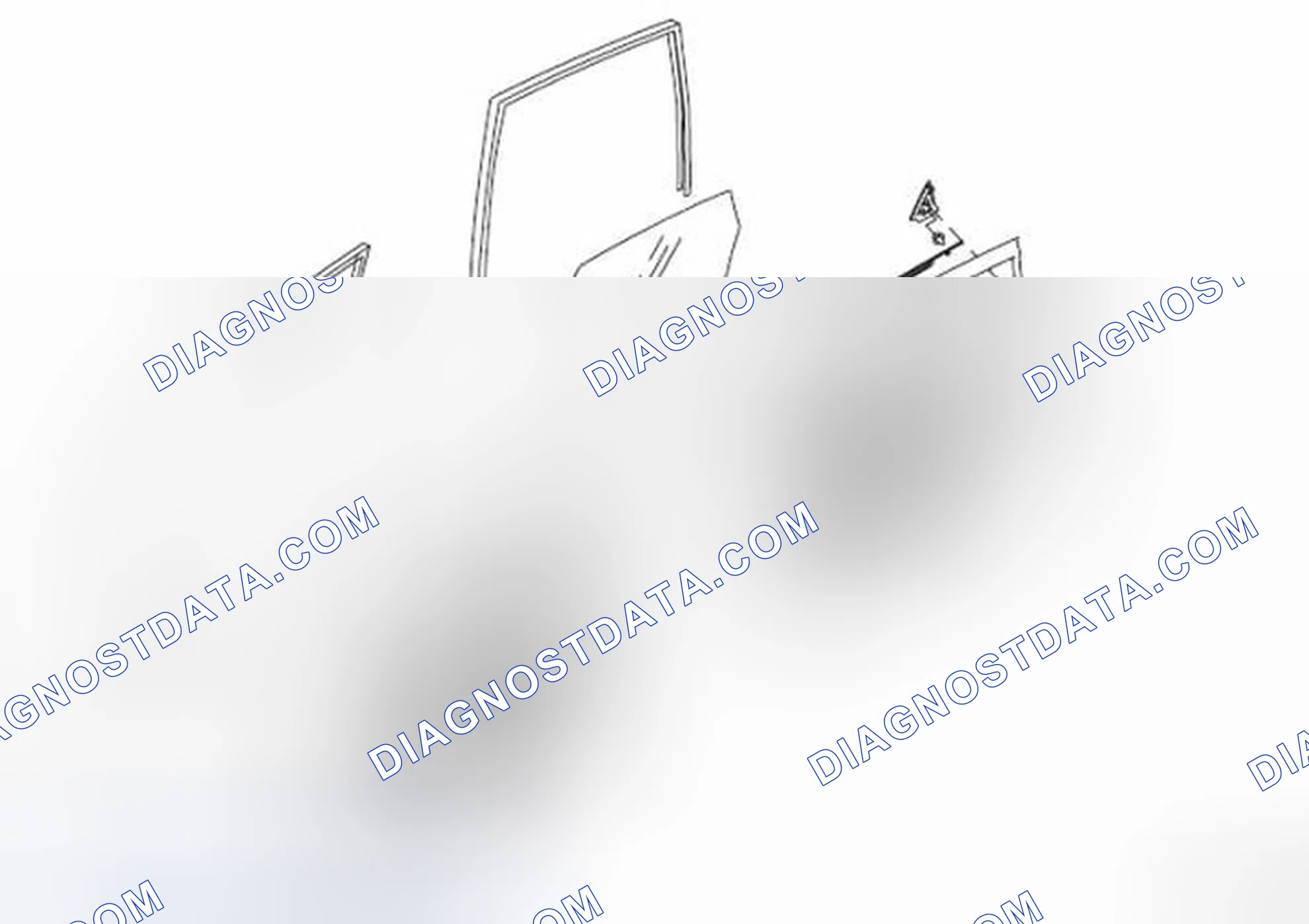 Scheme 69: Exploded View Of Wire-Type Window Regulator (From 08My)