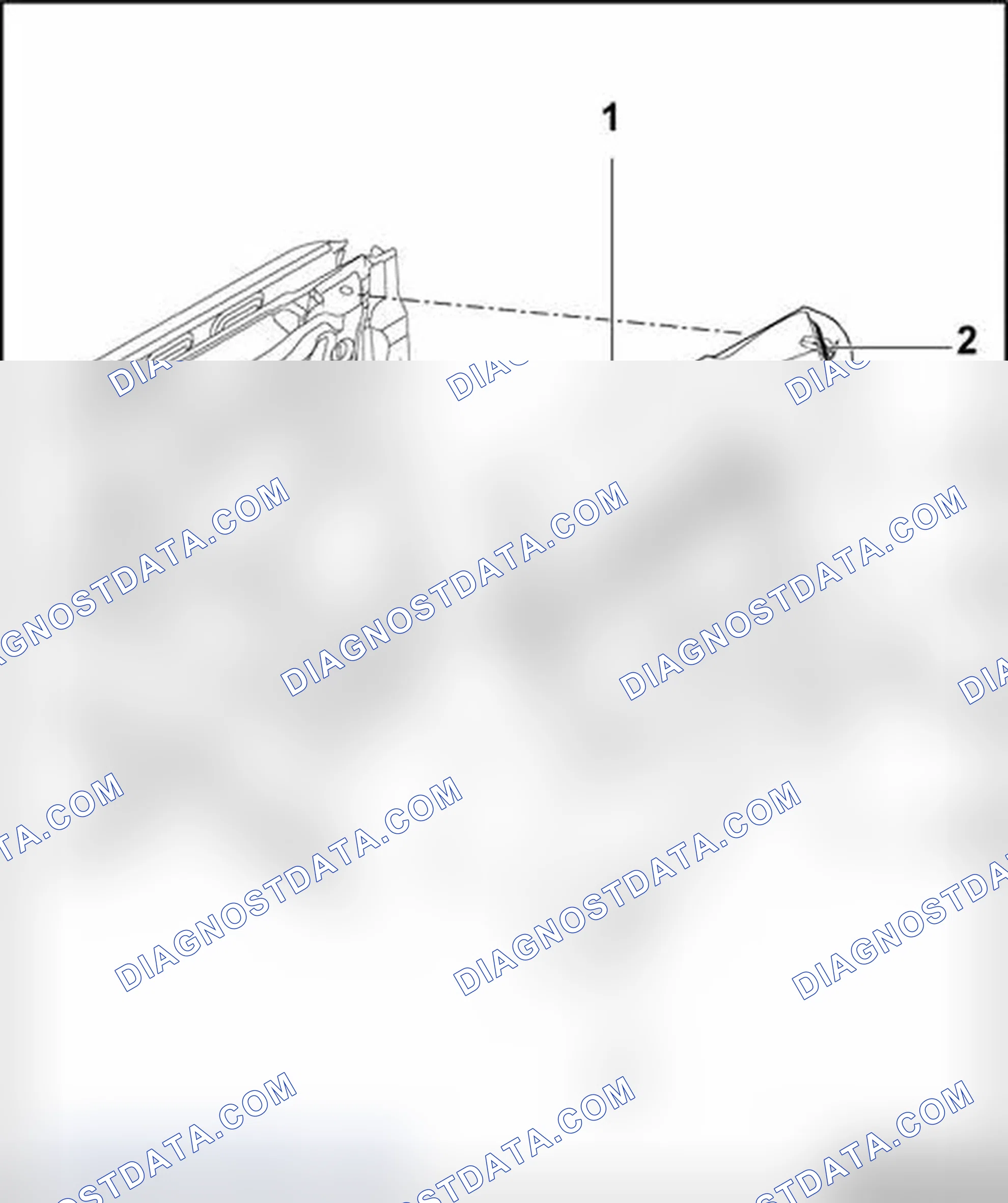 Scheme 101: Rear side trim, assembly overview