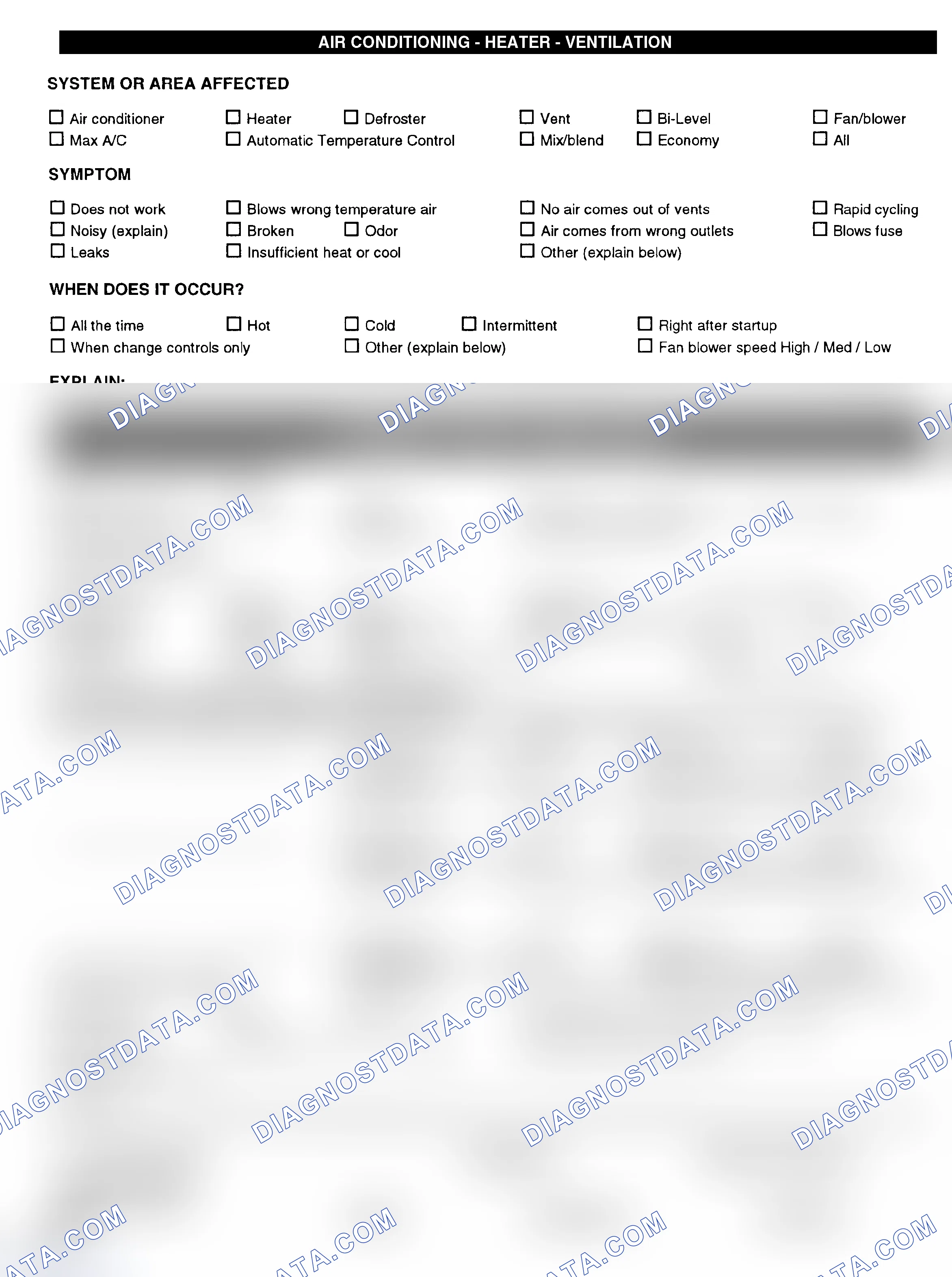Scheme 4: Symptom Check List - Page 3