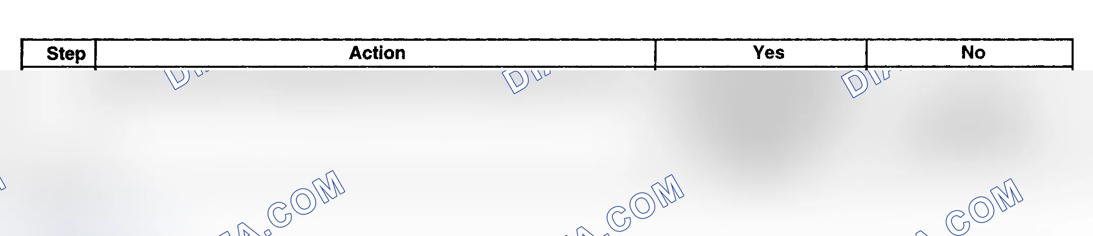 Scheme 239: Diagnostic Procedure